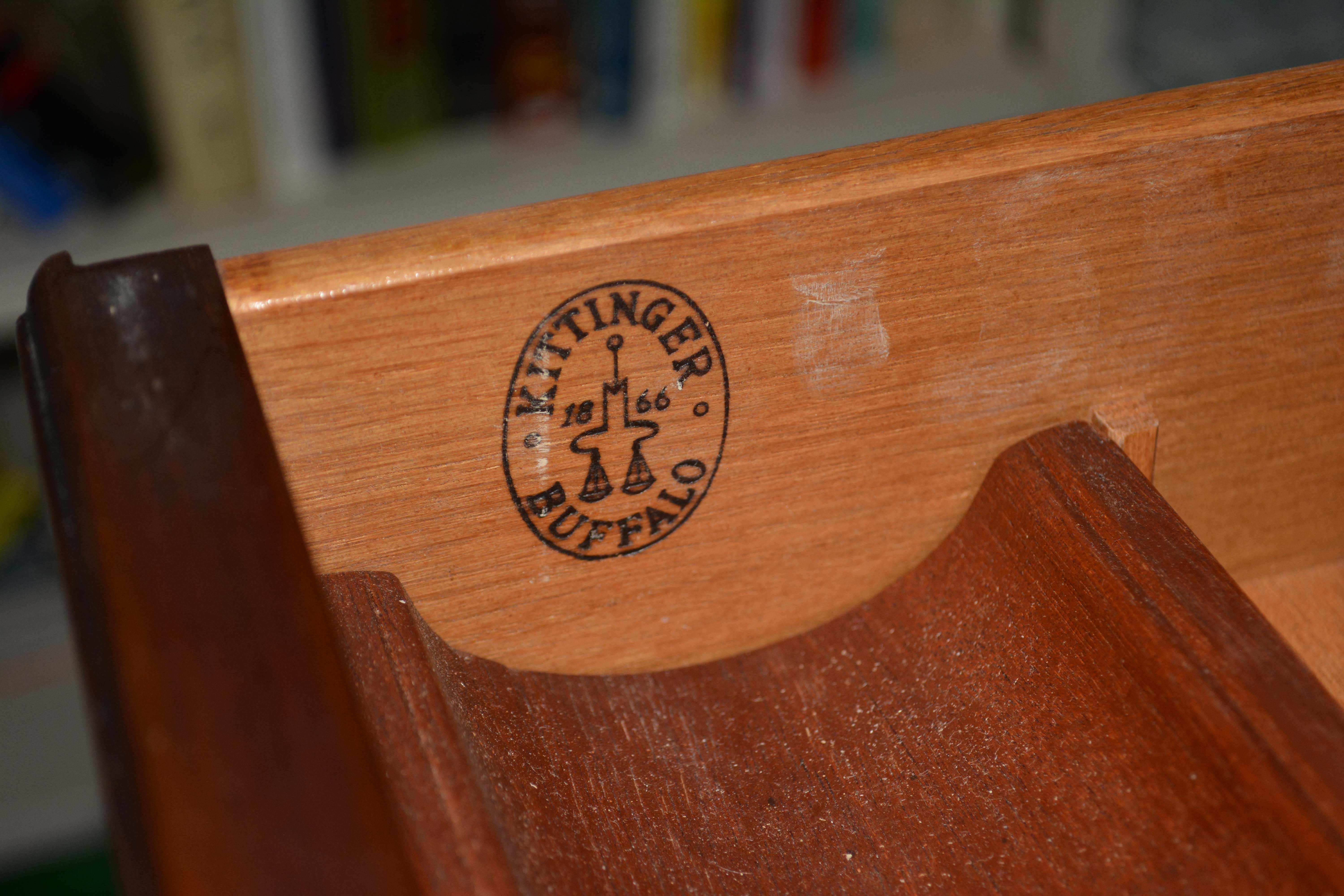 Vintage Chippendale Style Mahogany Standing Desk by Kittinger