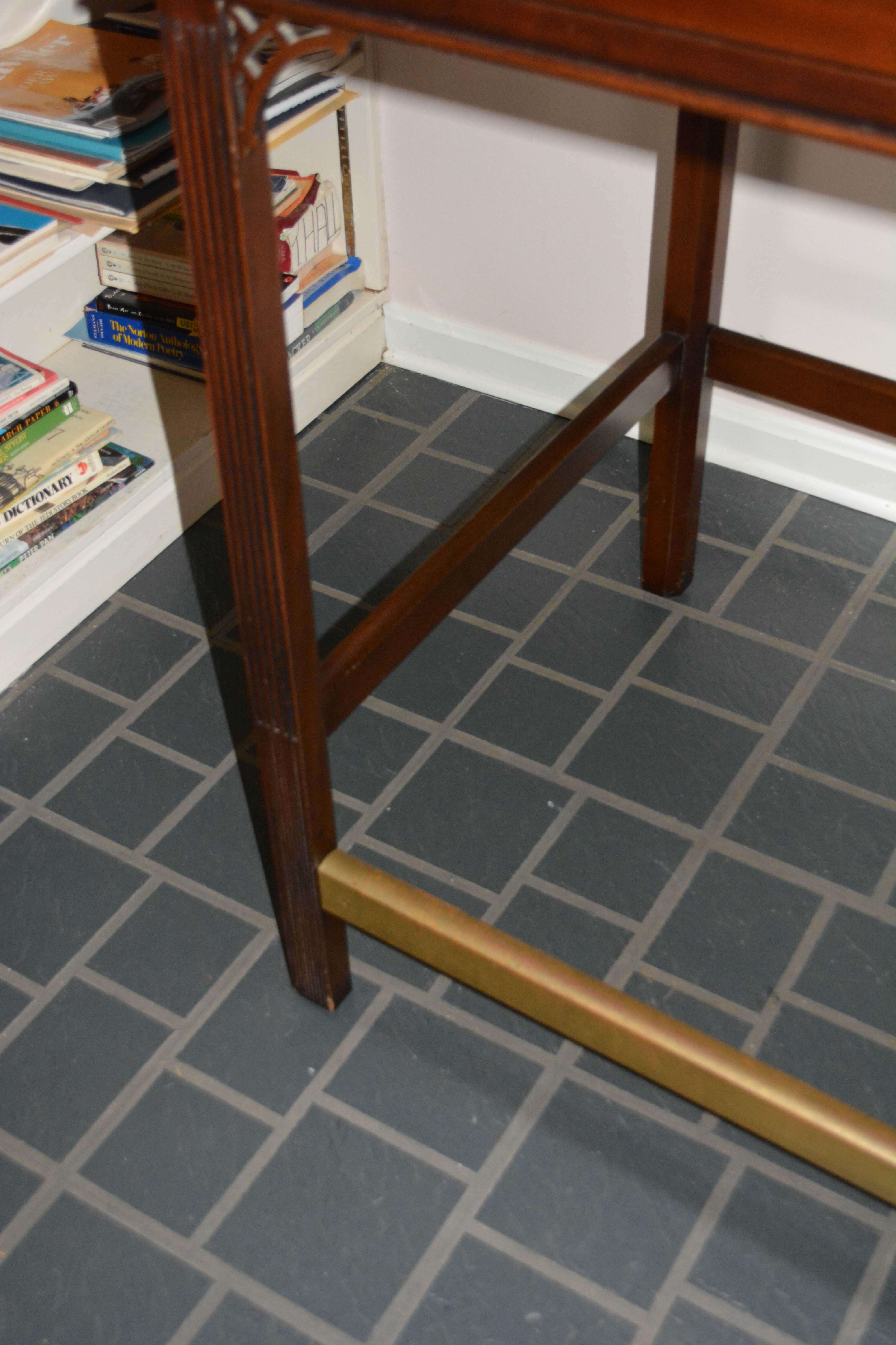 Vintage Chippendale Style Mahogany Standing Desk by Kittinger