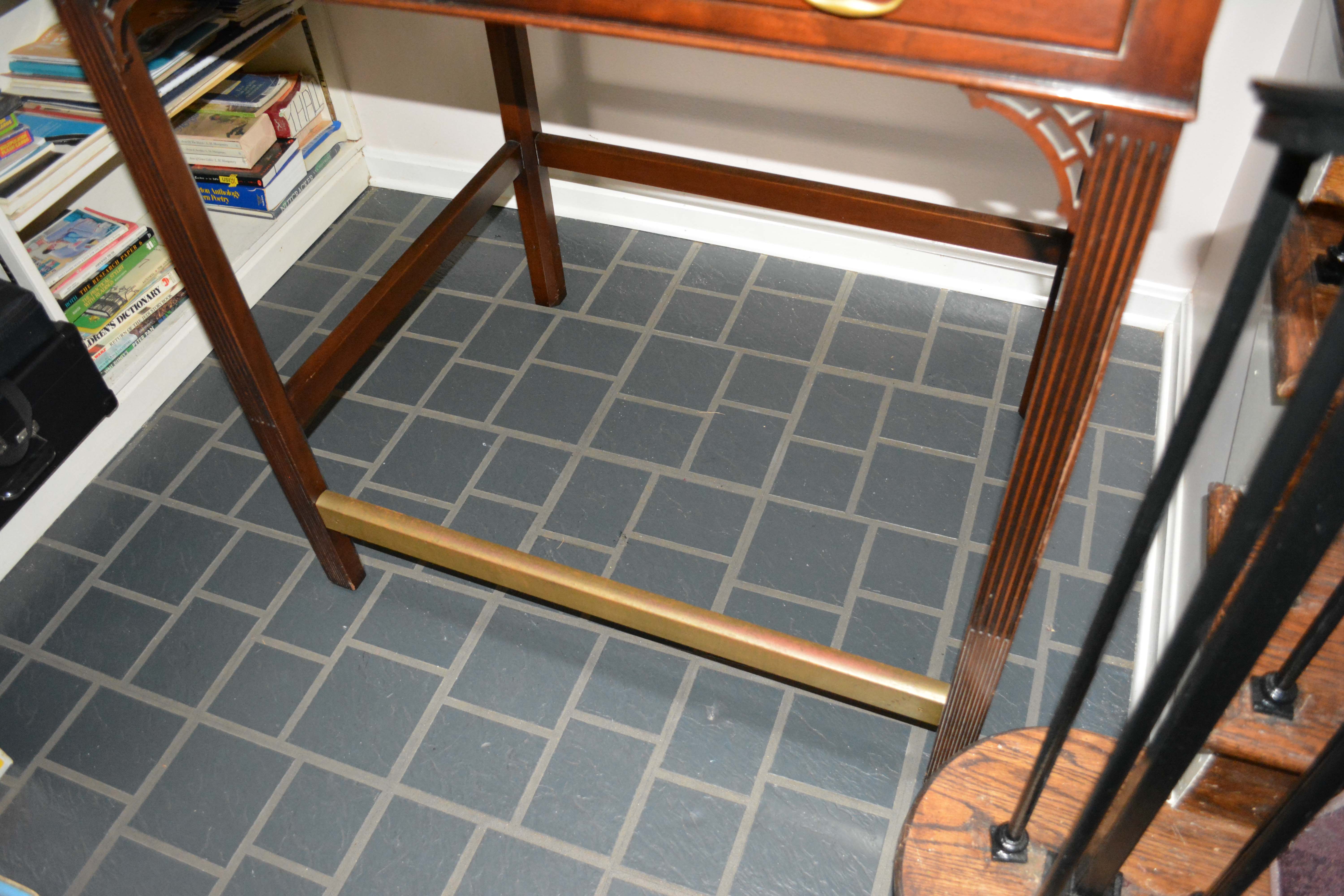 Vintage Chippendale Style Mahogany Standing Desk by Kittinger