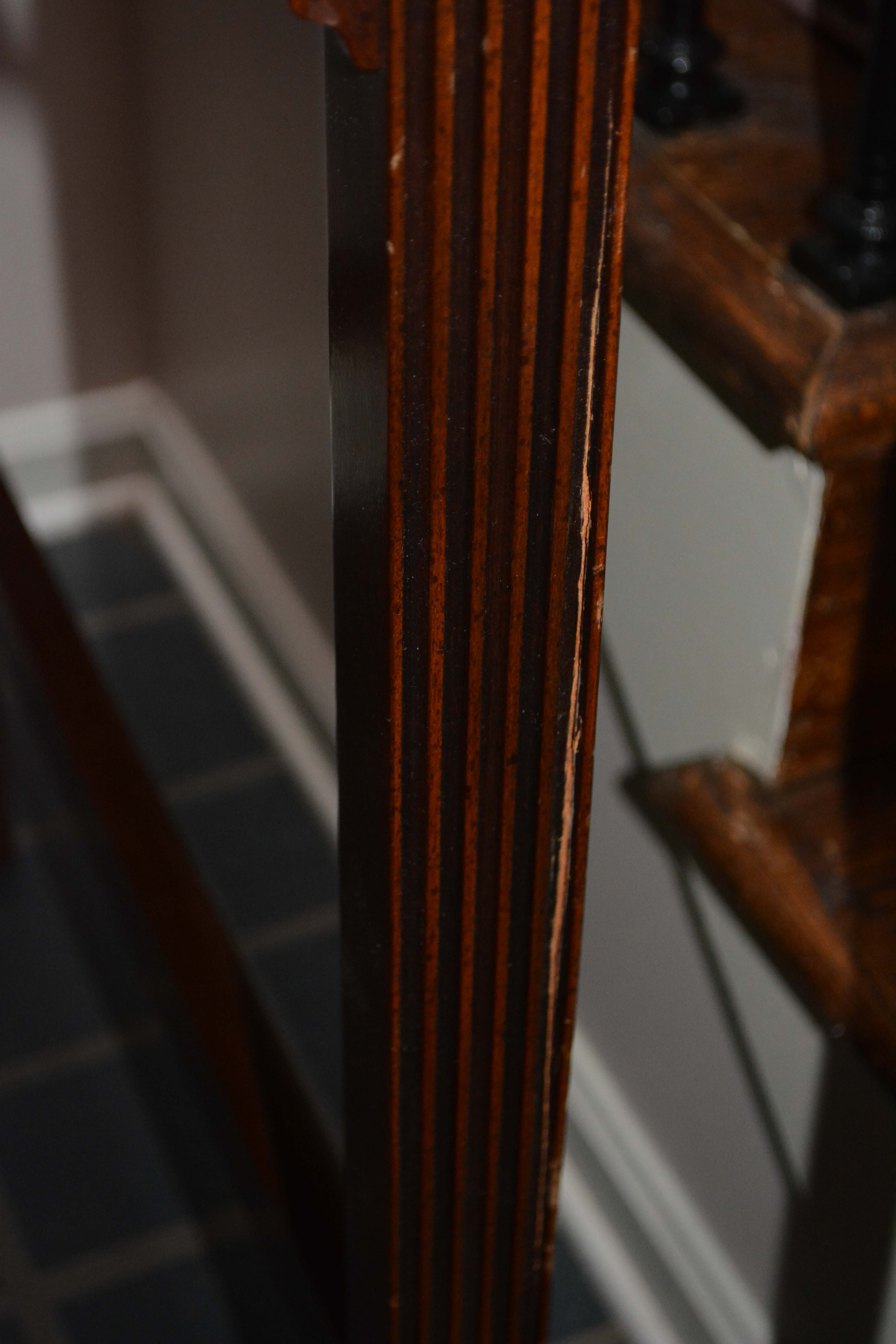 Vintage Chippendale Style Mahogany Standing Desk by Kittinger