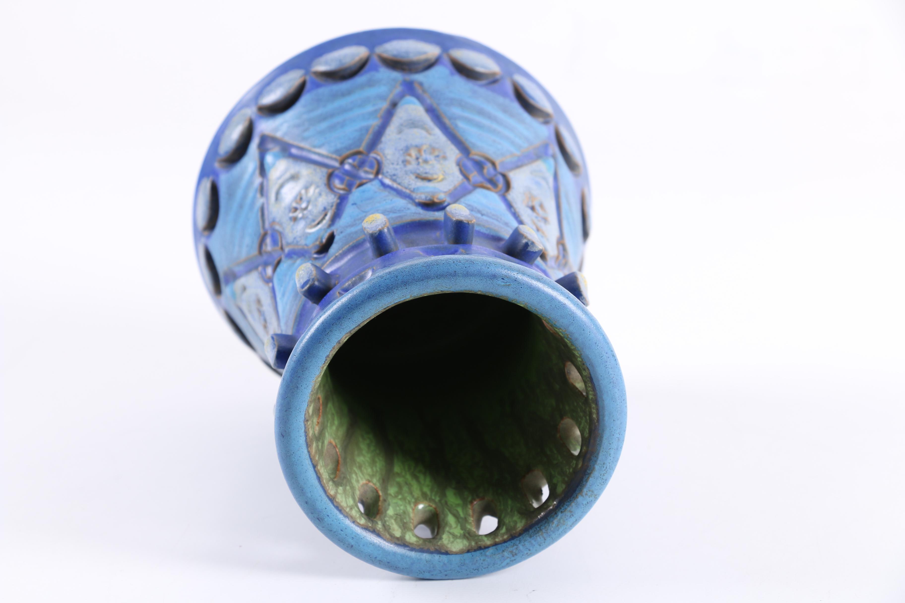 Mid Century Modern Raymor Italian Art Pottery Vase