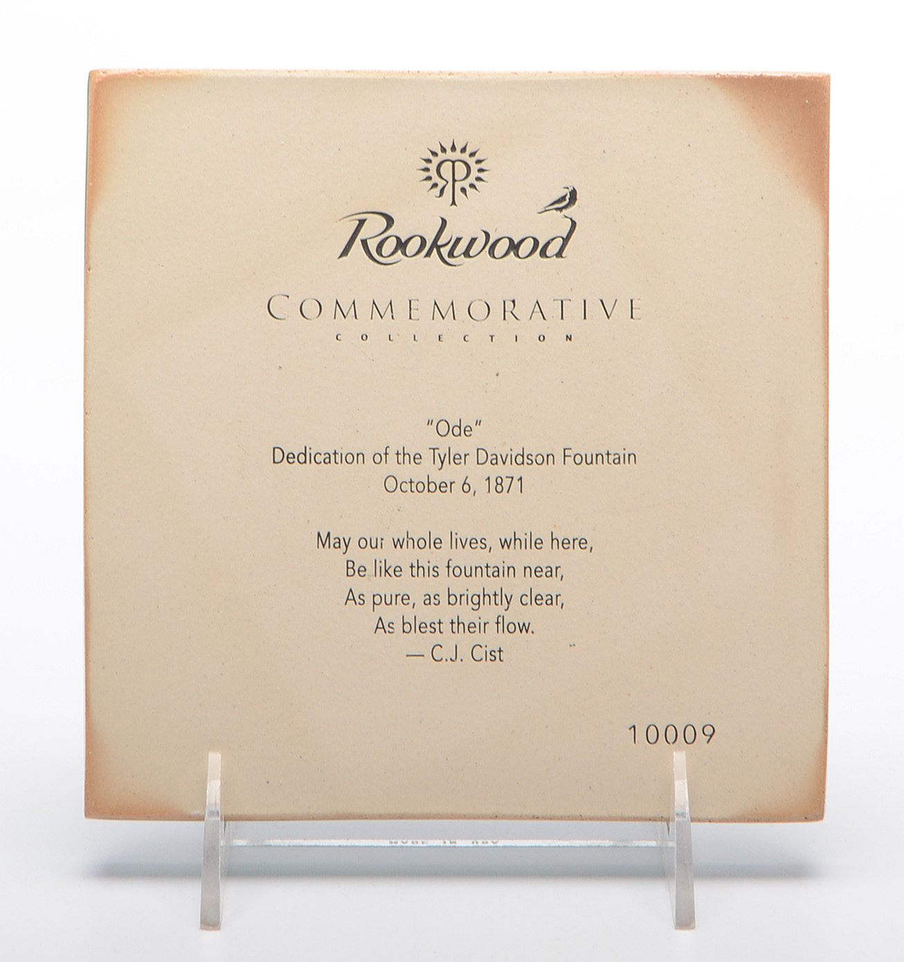 Rookwood Pottery Landmark Tiles