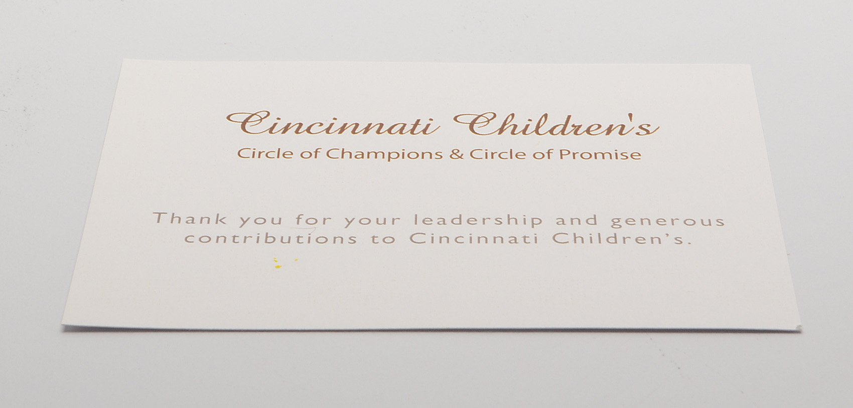 Rookwood Pottery Tile for Cincinnati Children's Hospital Medical Center
