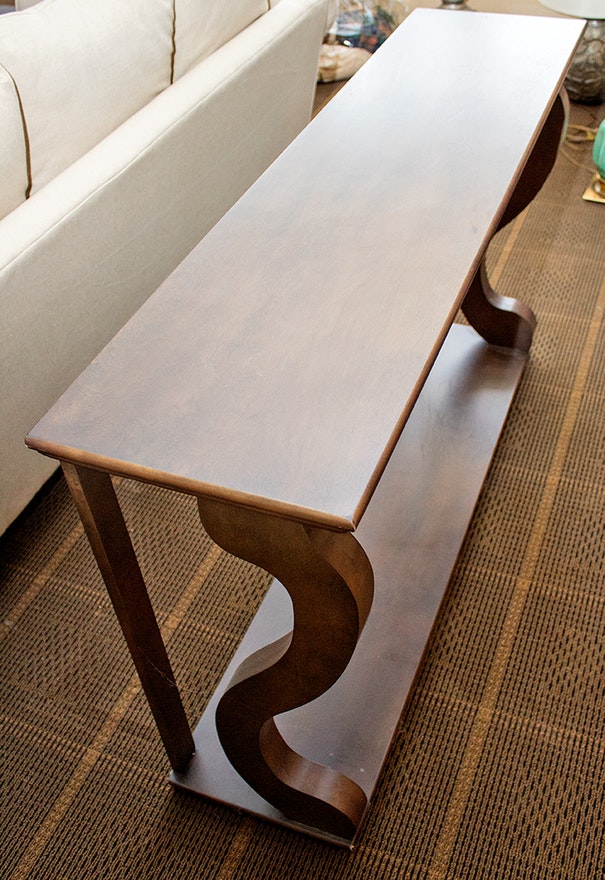 Modern Wood Sofa Table