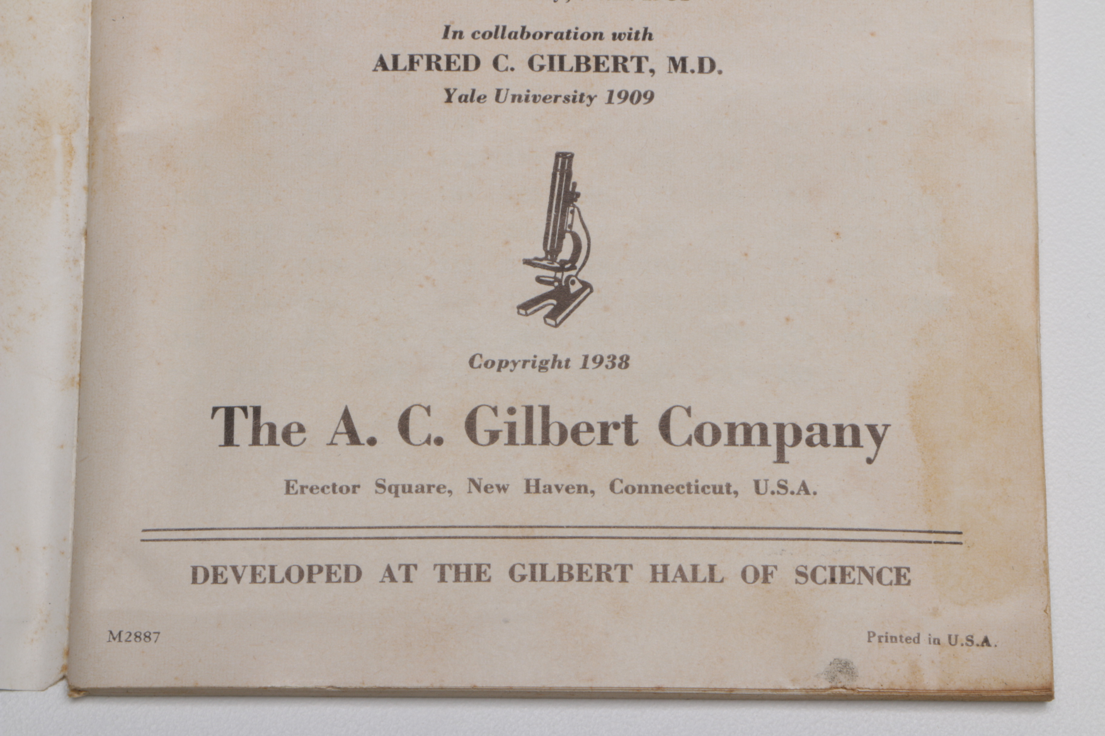 Gilbert Microscope Set