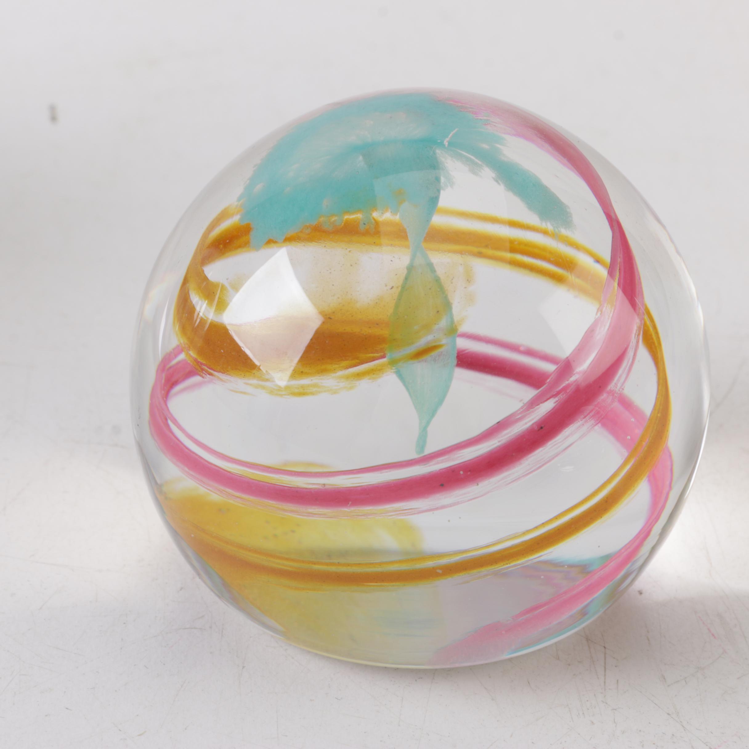 Art Glass Paperweights Featuring Jim Karg