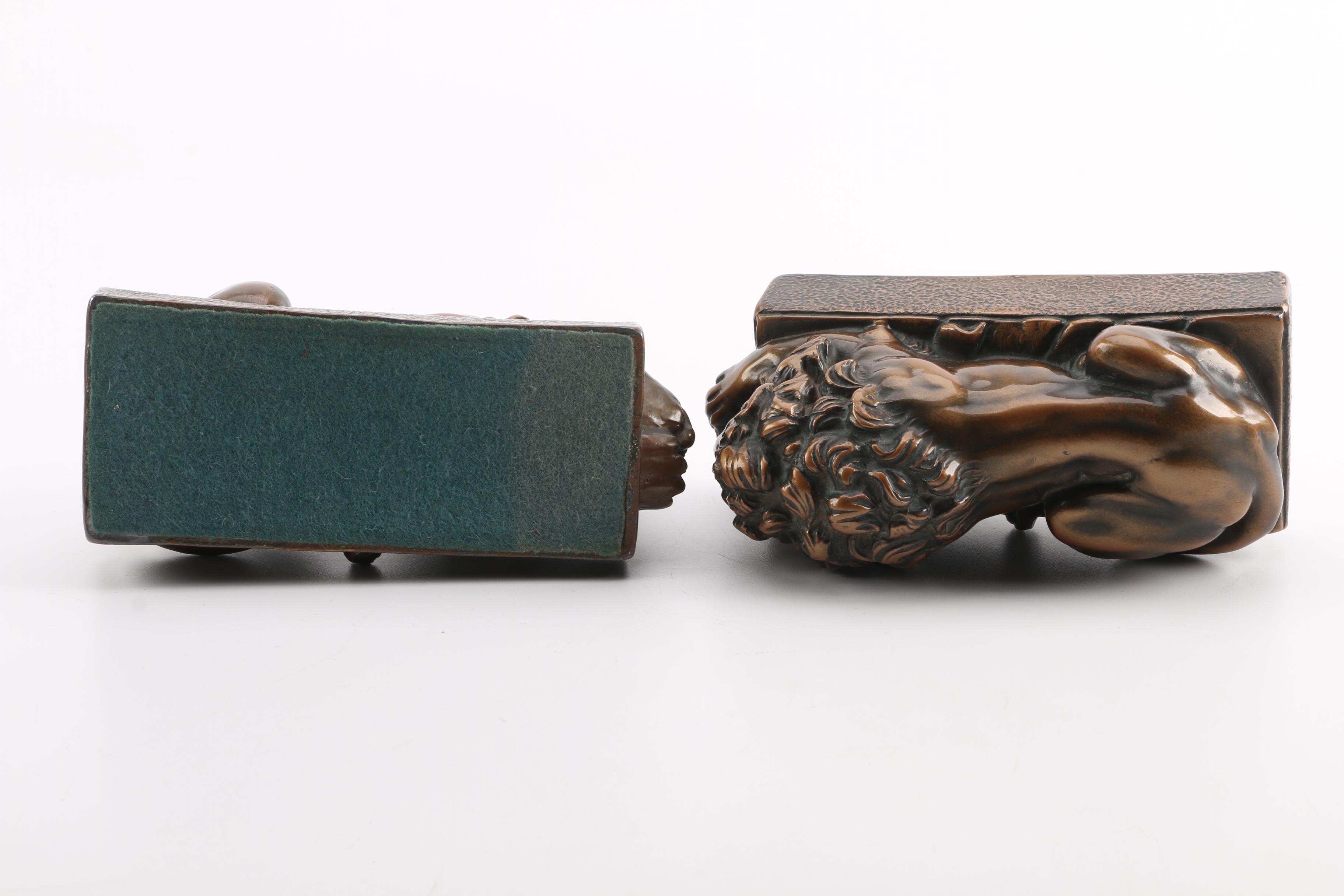 Nu Art "Lion of Lucerne" Bookends