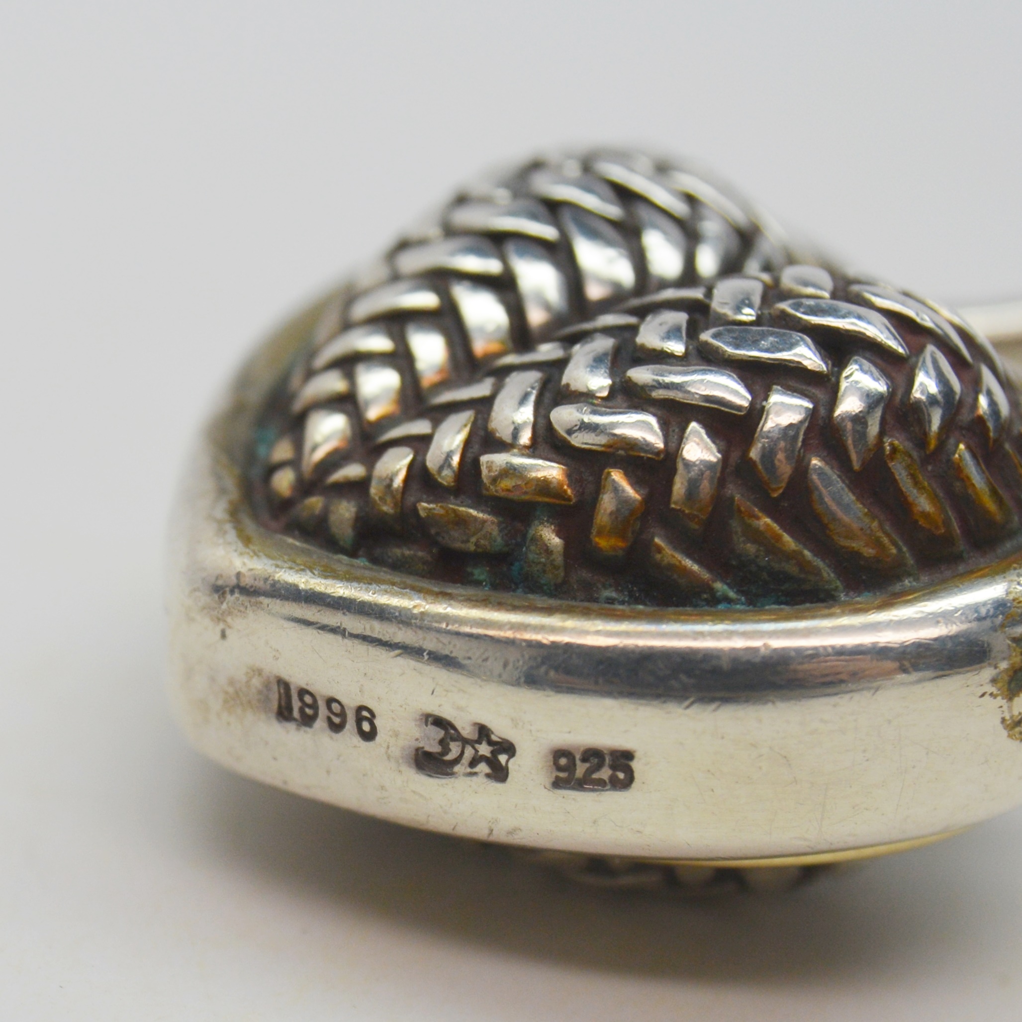 Barry Kieselstein-Cord Sterling Silver Heart Pendant Necklace