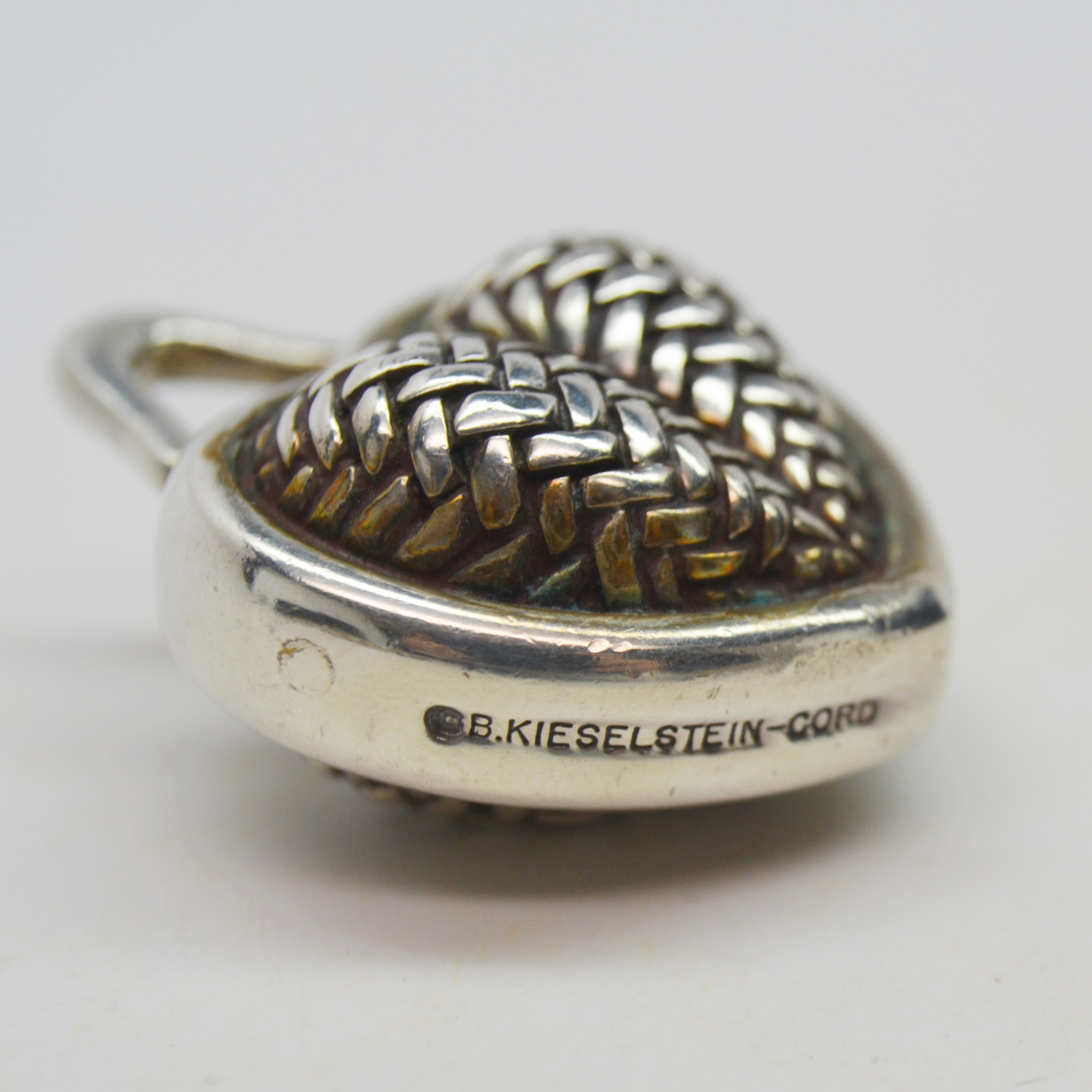 Barry Kieselstein-Cord Sterling Silver Heart Pendant Necklace