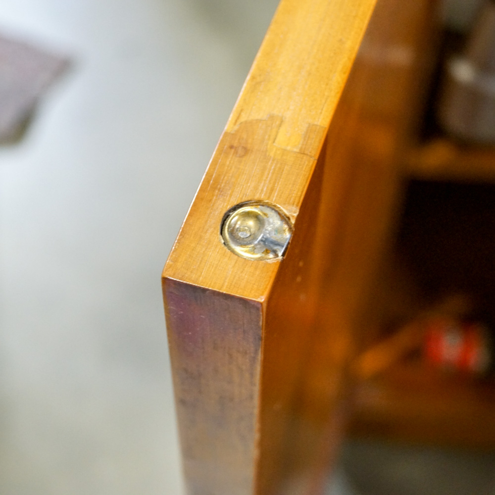 Vintage Crosley Television, Turntable and Radio in Cabinet