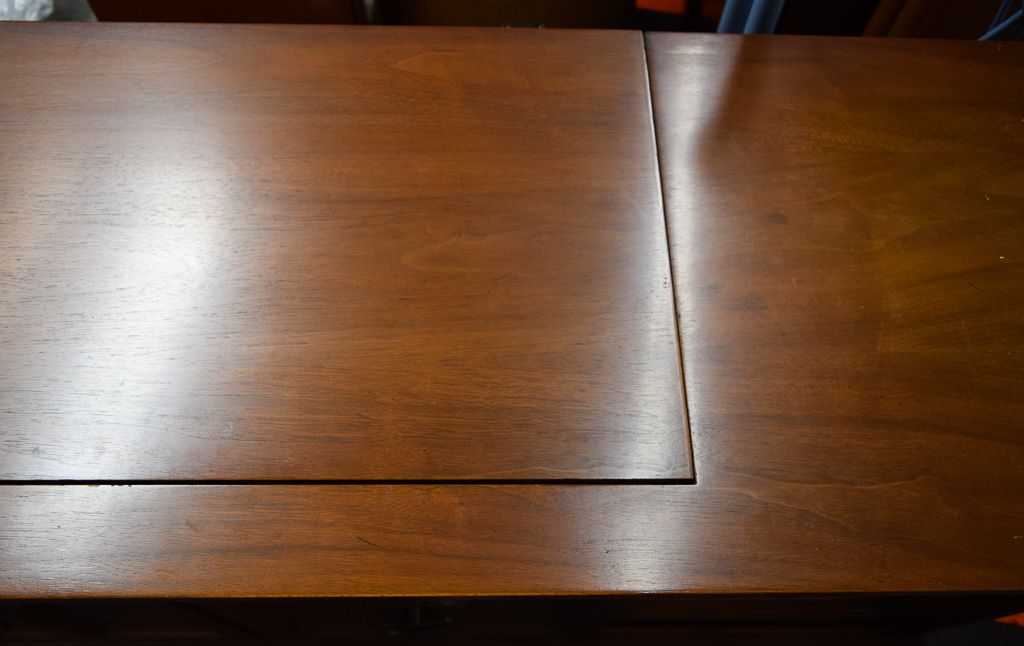 Vintage Sears Silvertone Stereo Radio Phonograph Console