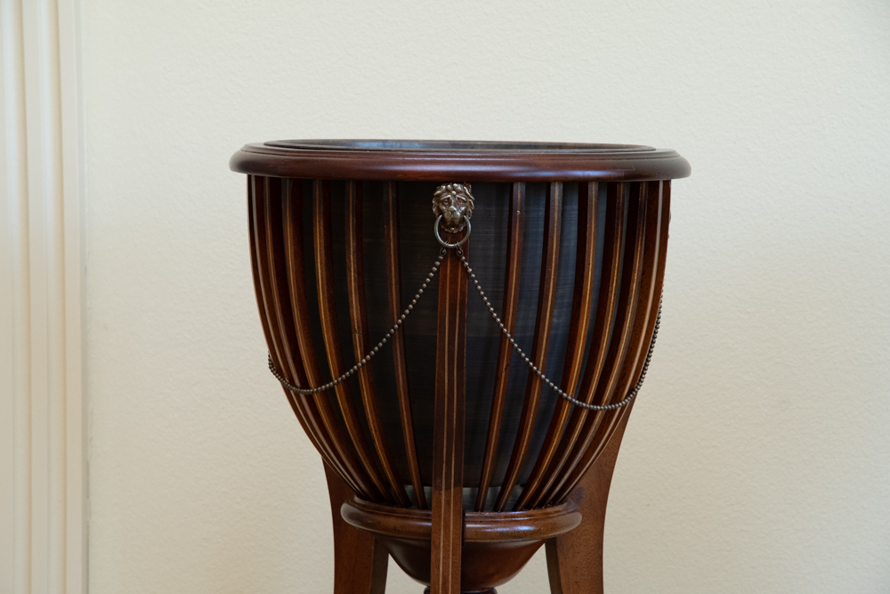 Pair of Vintage Neoclassical Style Plant Stands