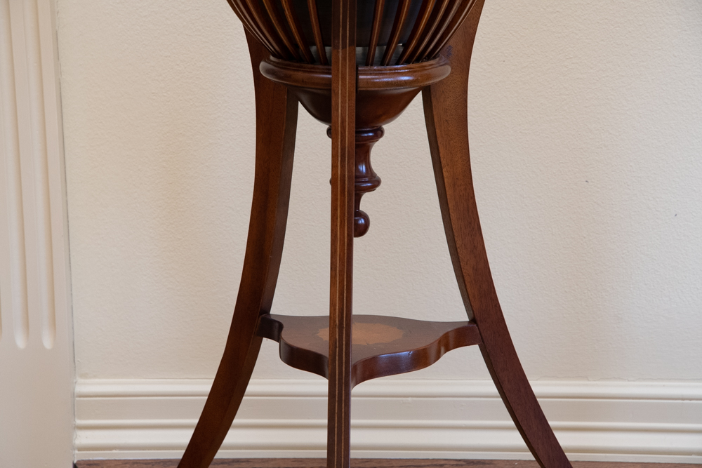 Pair of Vintage Neoclassical Style Plant Stands