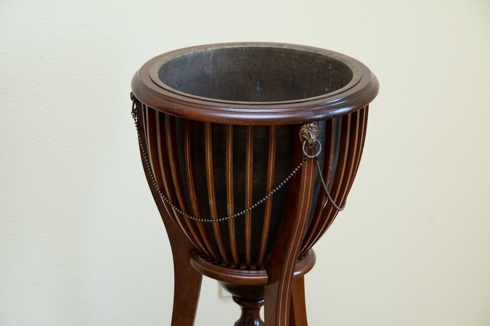 Pair of Vintage Neoclassical Style Plant Stands