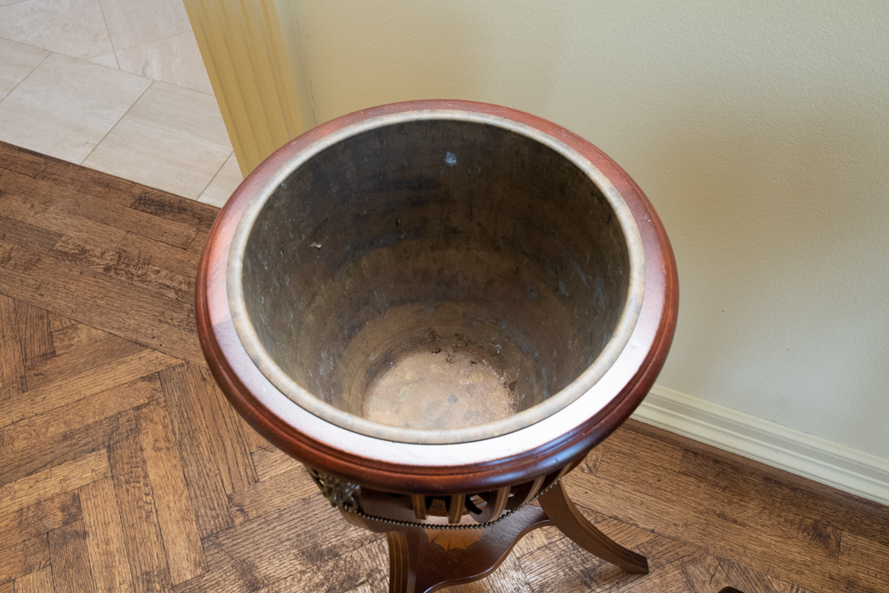Pair of Vintage Neoclassical Style Plant Stands