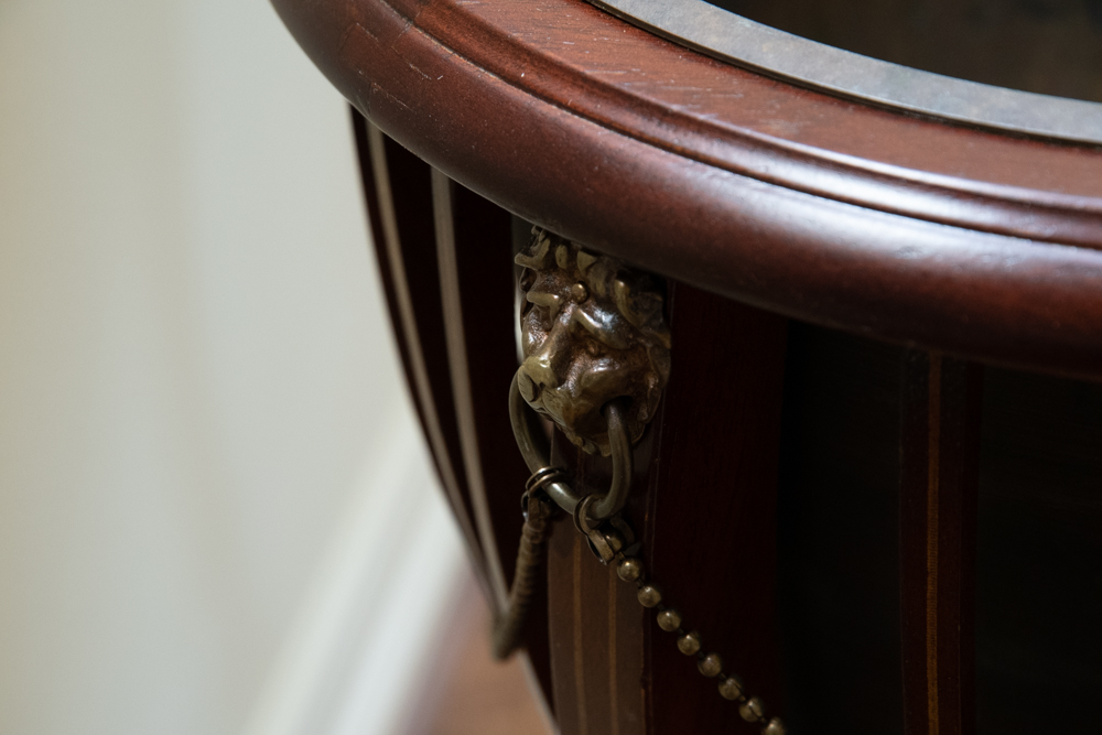 Pair of Vintage Neoclassical Style Plant Stands