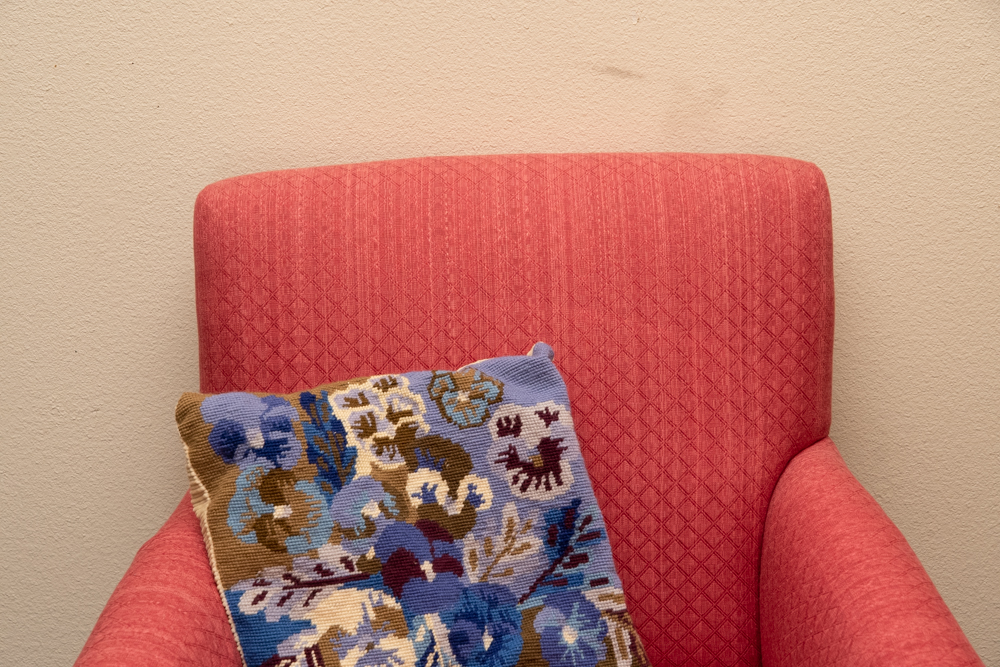 Vintage Upholstered Armchair