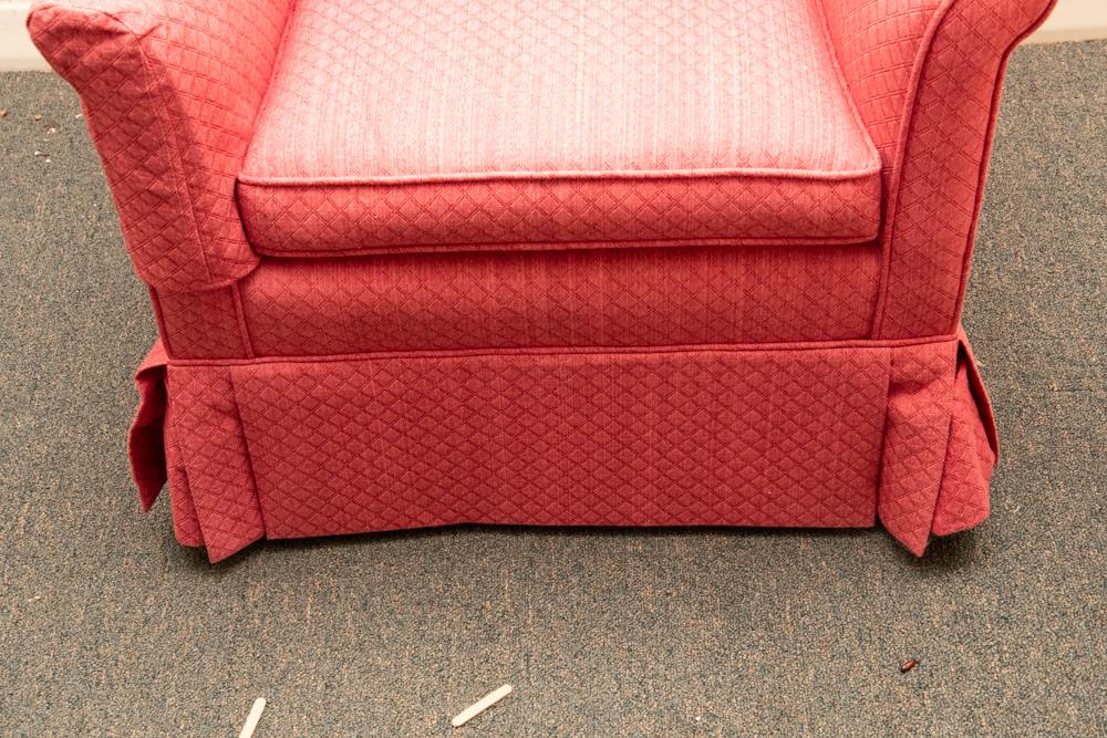 Vintage Upholstered Armchair