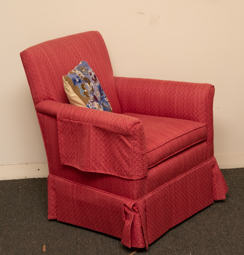 Vintage Upholstered Armchair