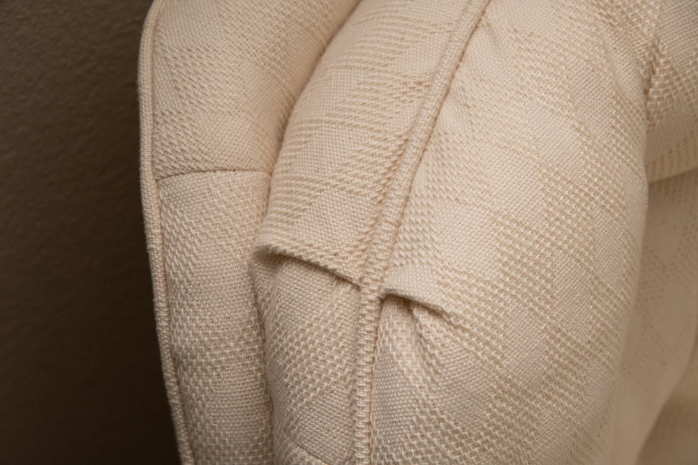 Upholstered Button-Tufted Armchair