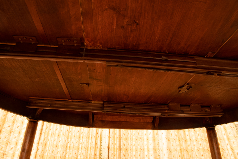 Vintage Dining Table with Extension Leaves