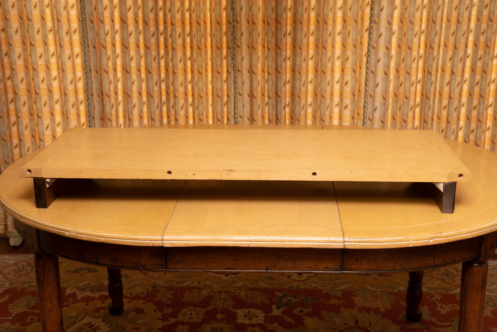 Vintage Dining Table with Extension Leaves