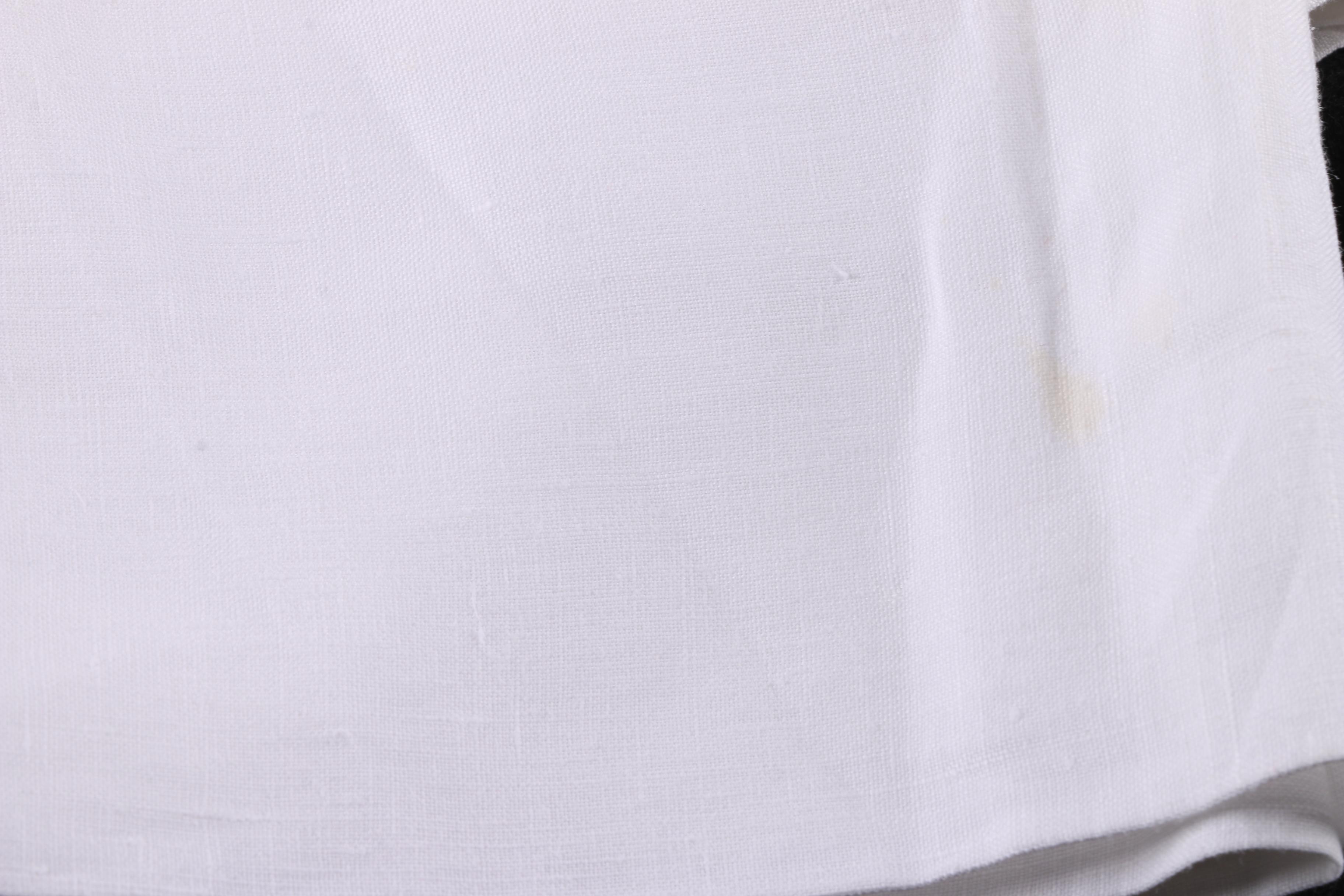 Fine Irish Linen Greek Key Tablecloth