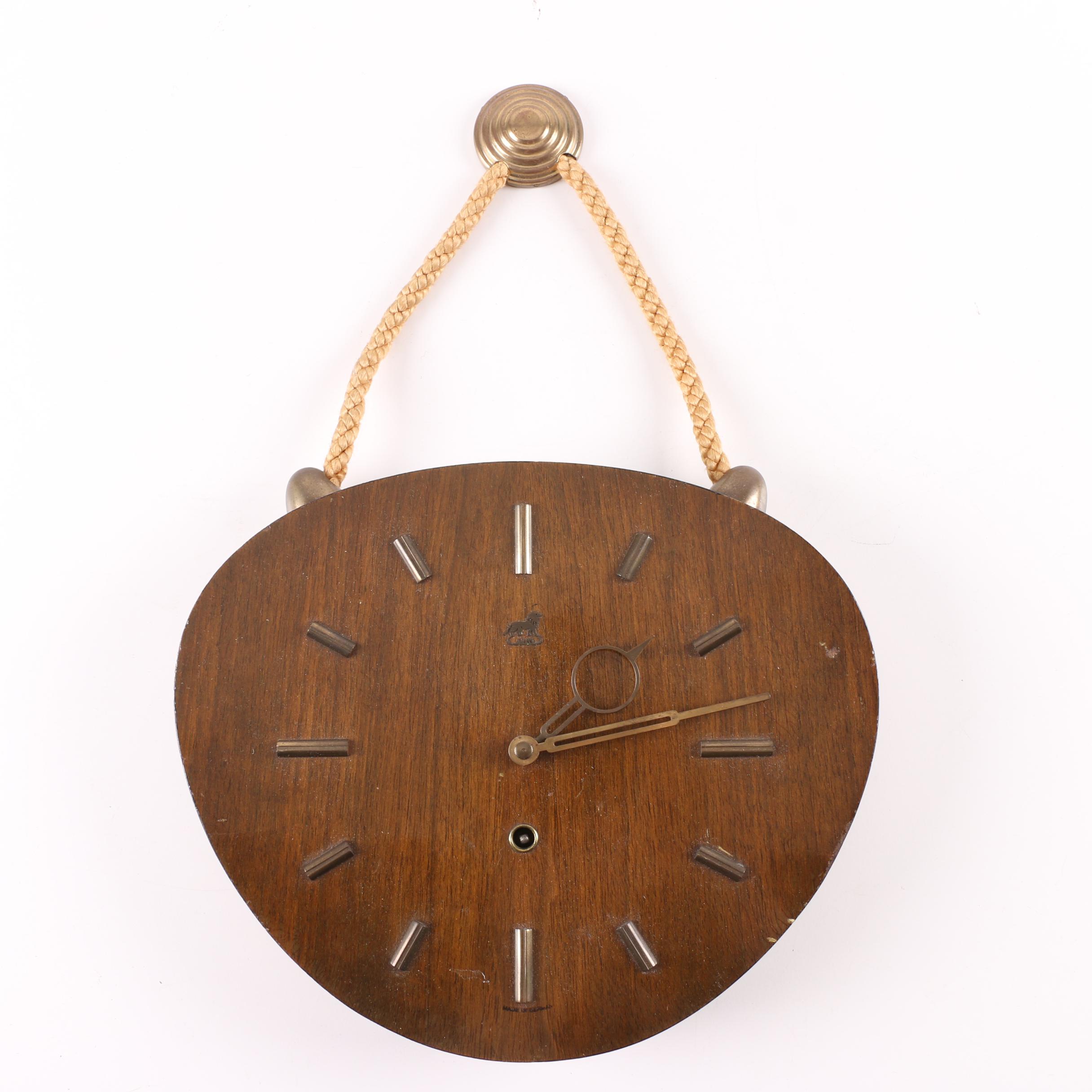 U. M. Muller & Co. Wood Wall Clock