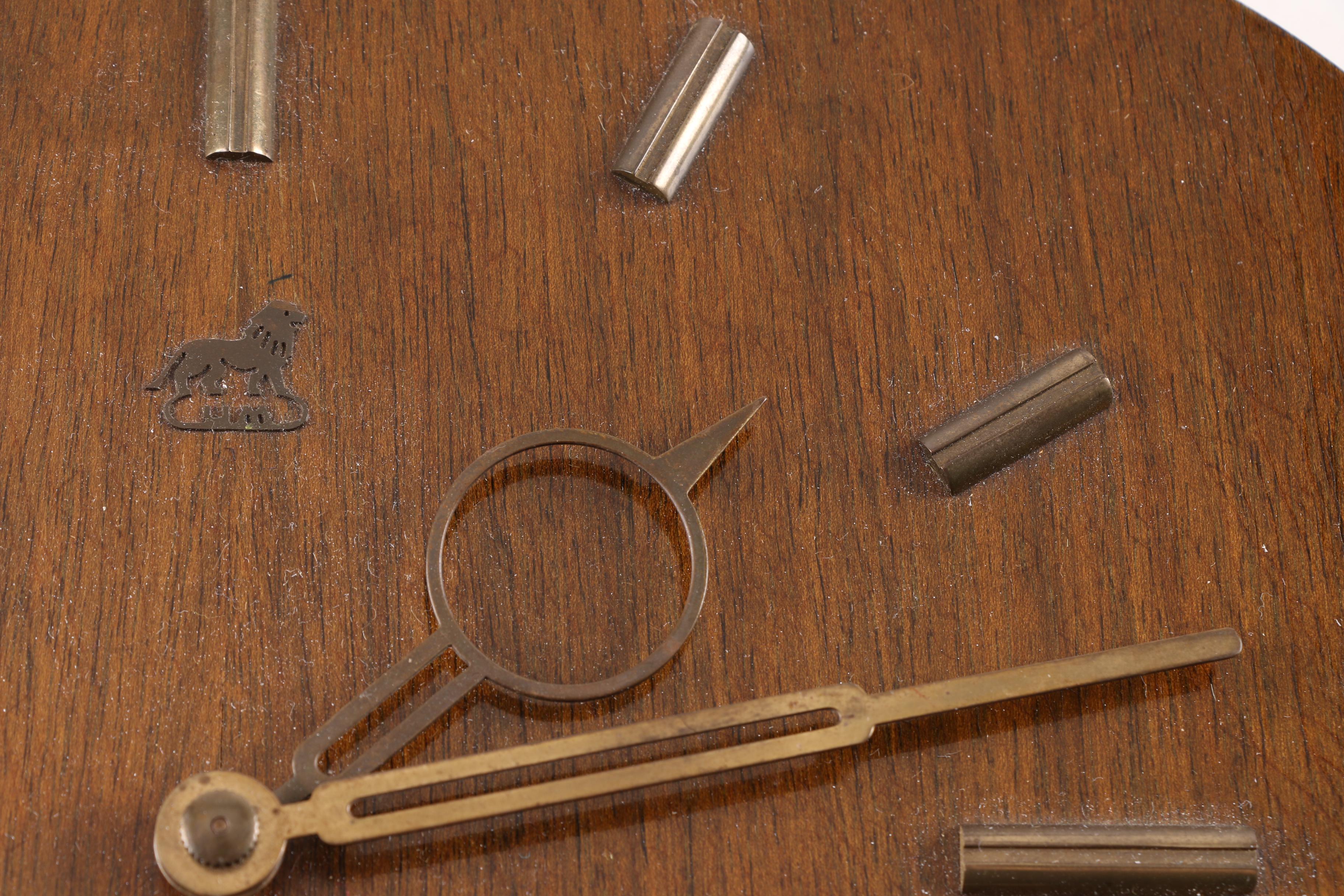 U. M. Muller & Co. Wood Wall Clock