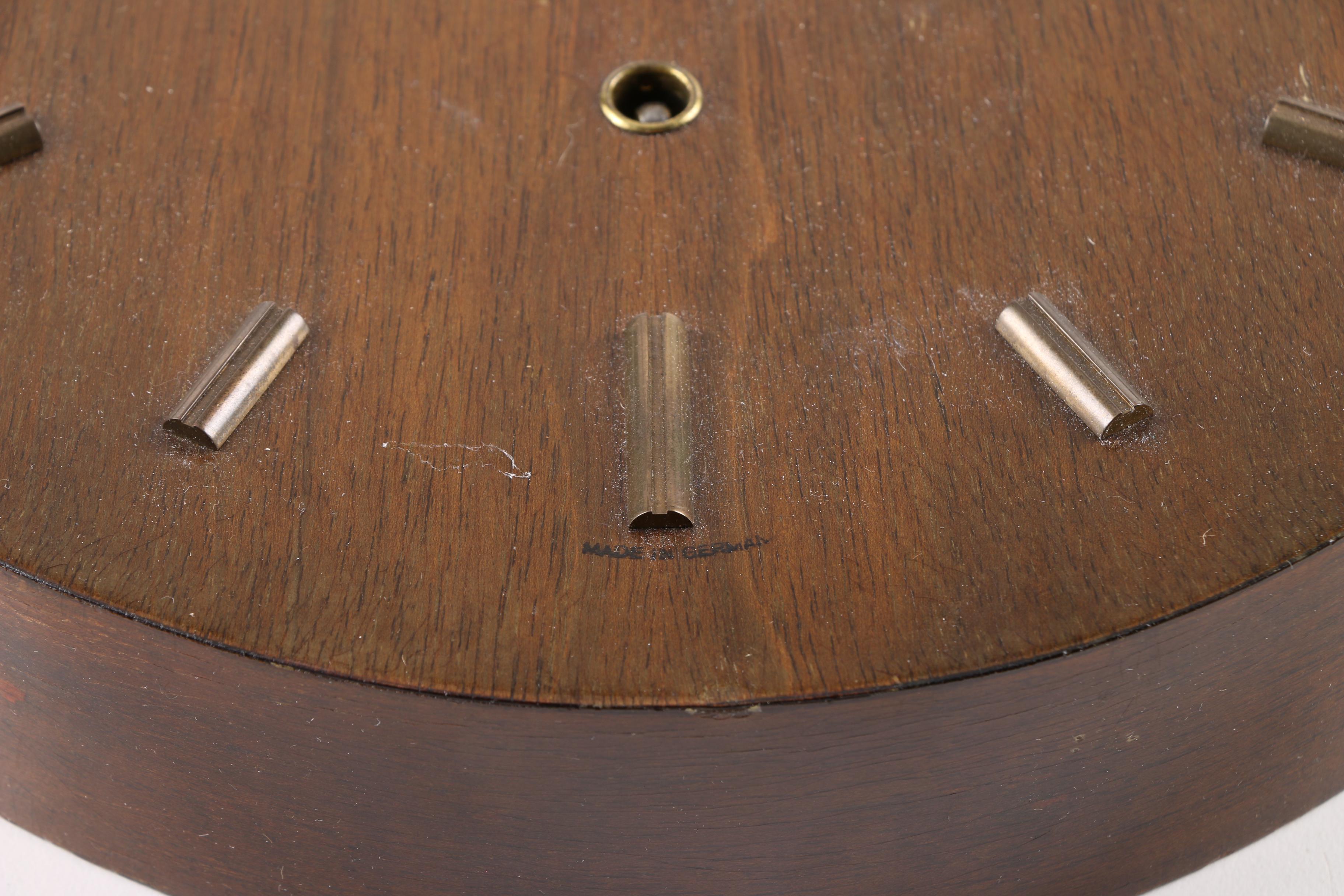 U. M. Muller & Co. Wood Wall Clock