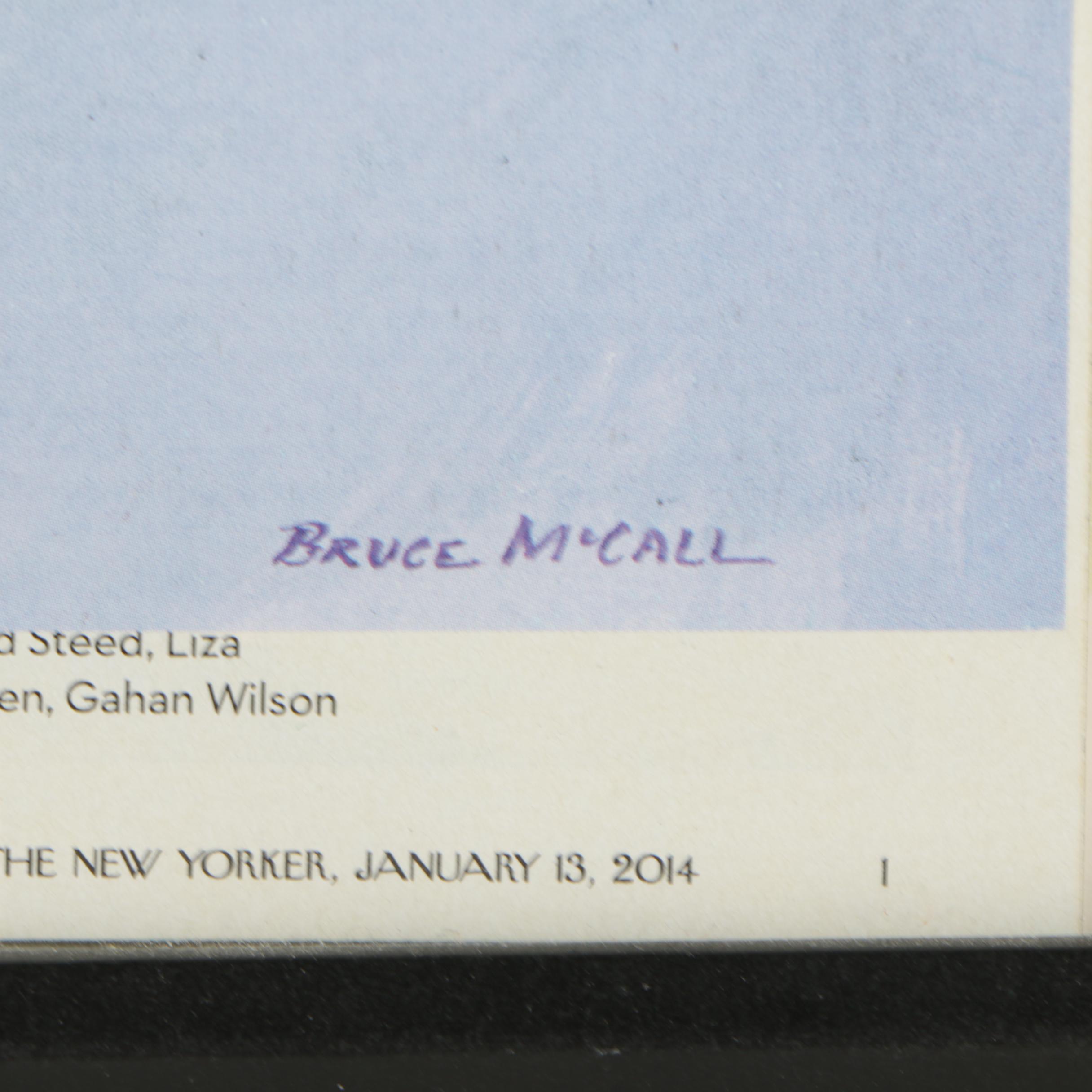 Offset Lithographic Print from "The New Yorker" Magazine Covers