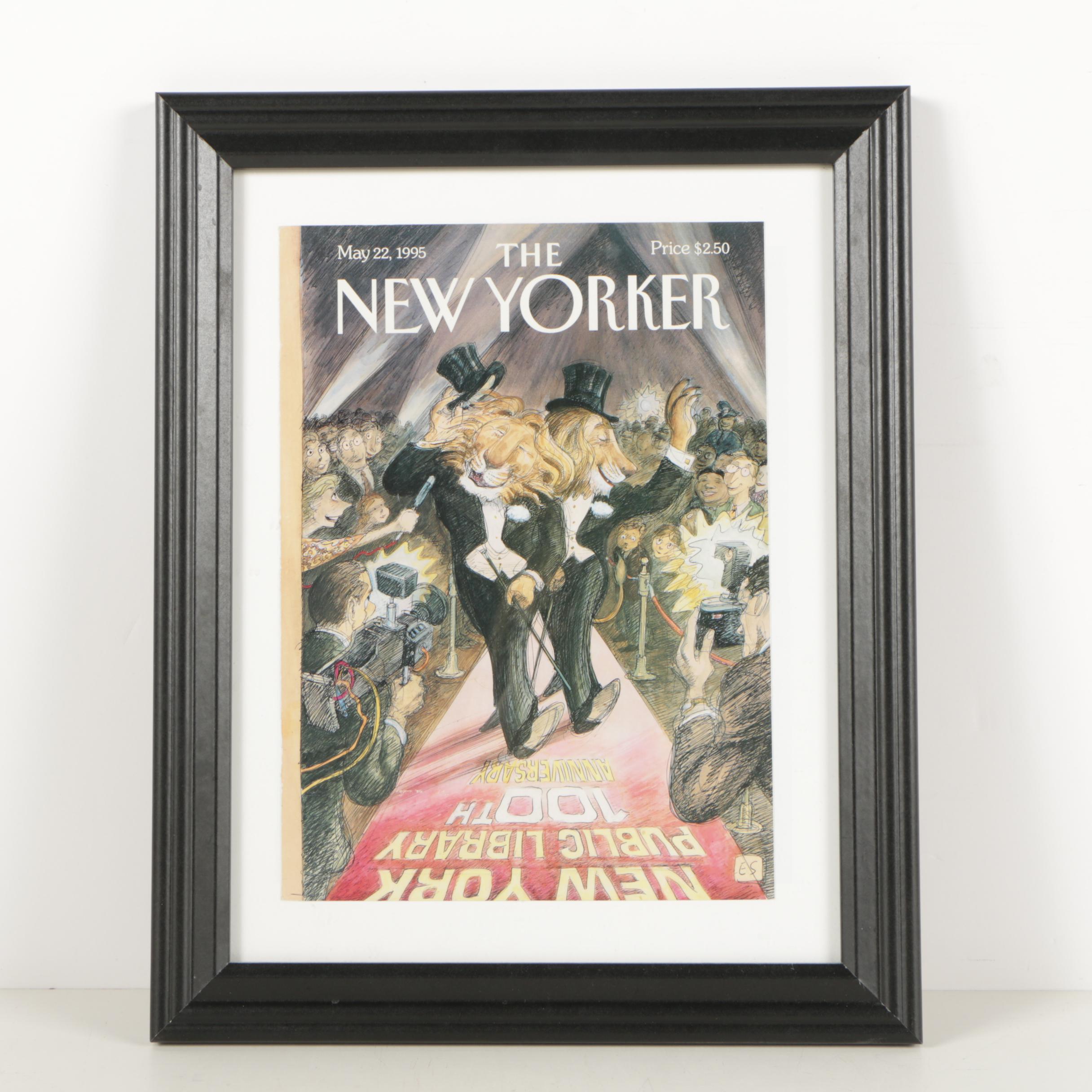 Offset Lithographic Print from "The New Yorker" Magazine Covers