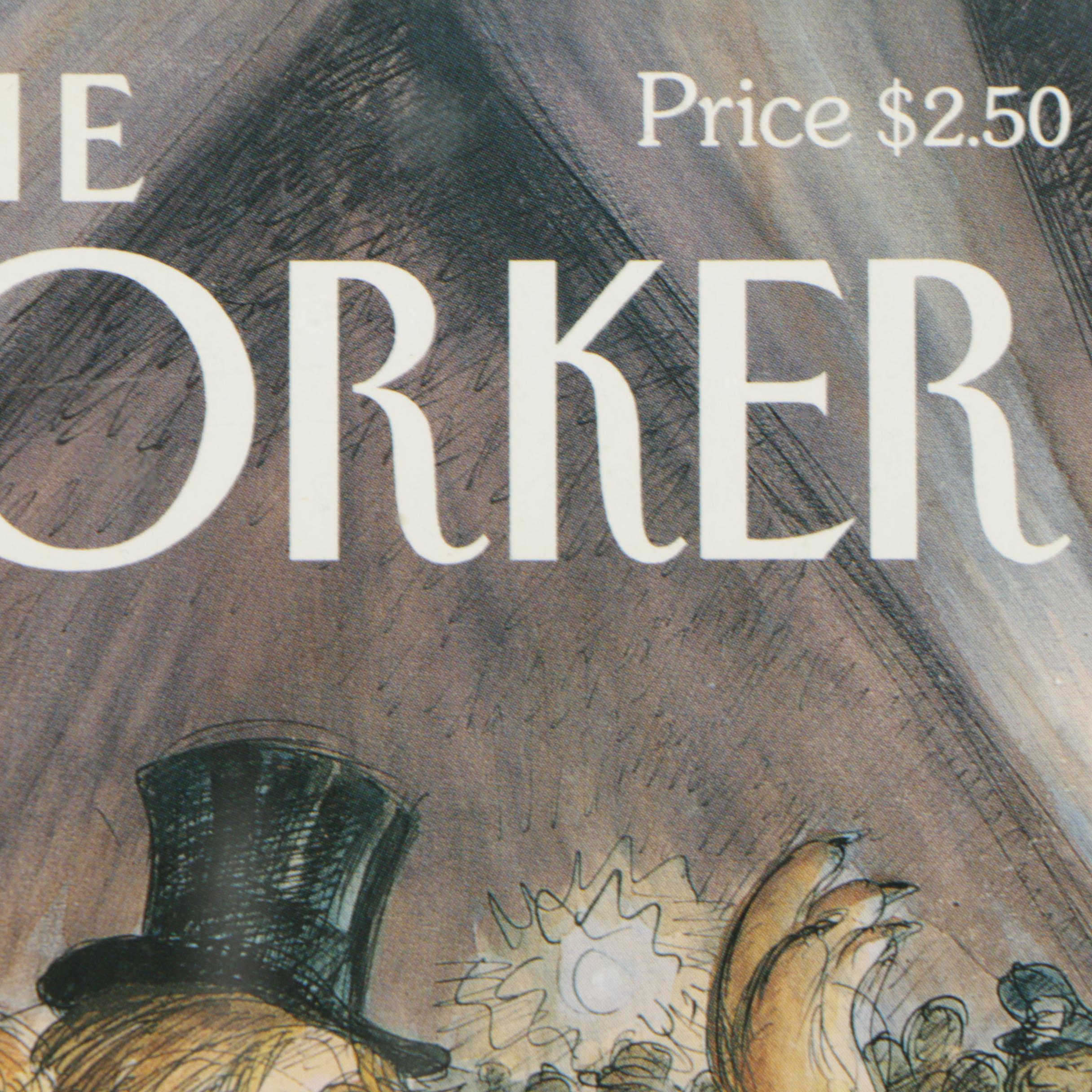 Offset Lithographic Print from "The New Yorker" Magazine Covers