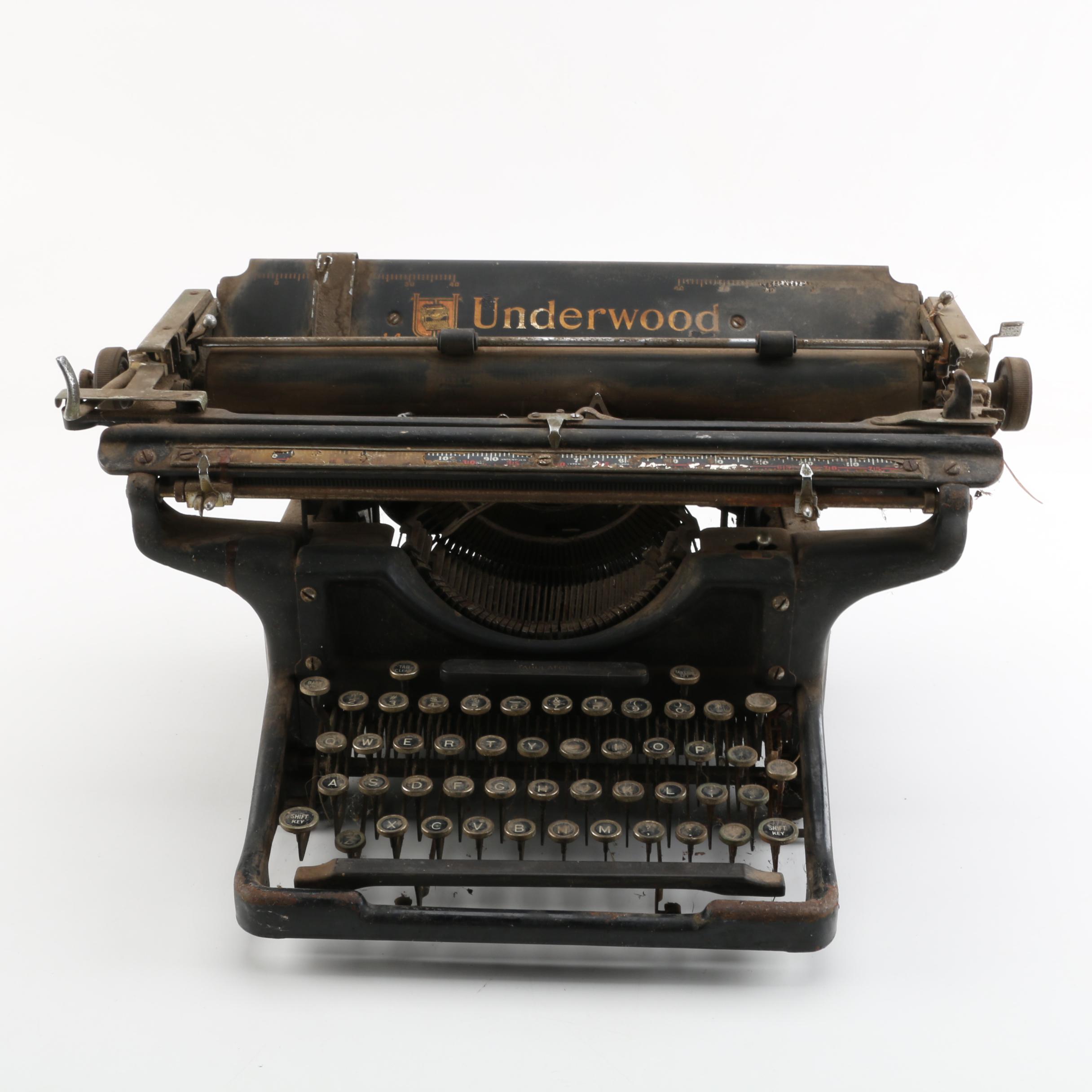 Vintage Underwood 14 Typewriter