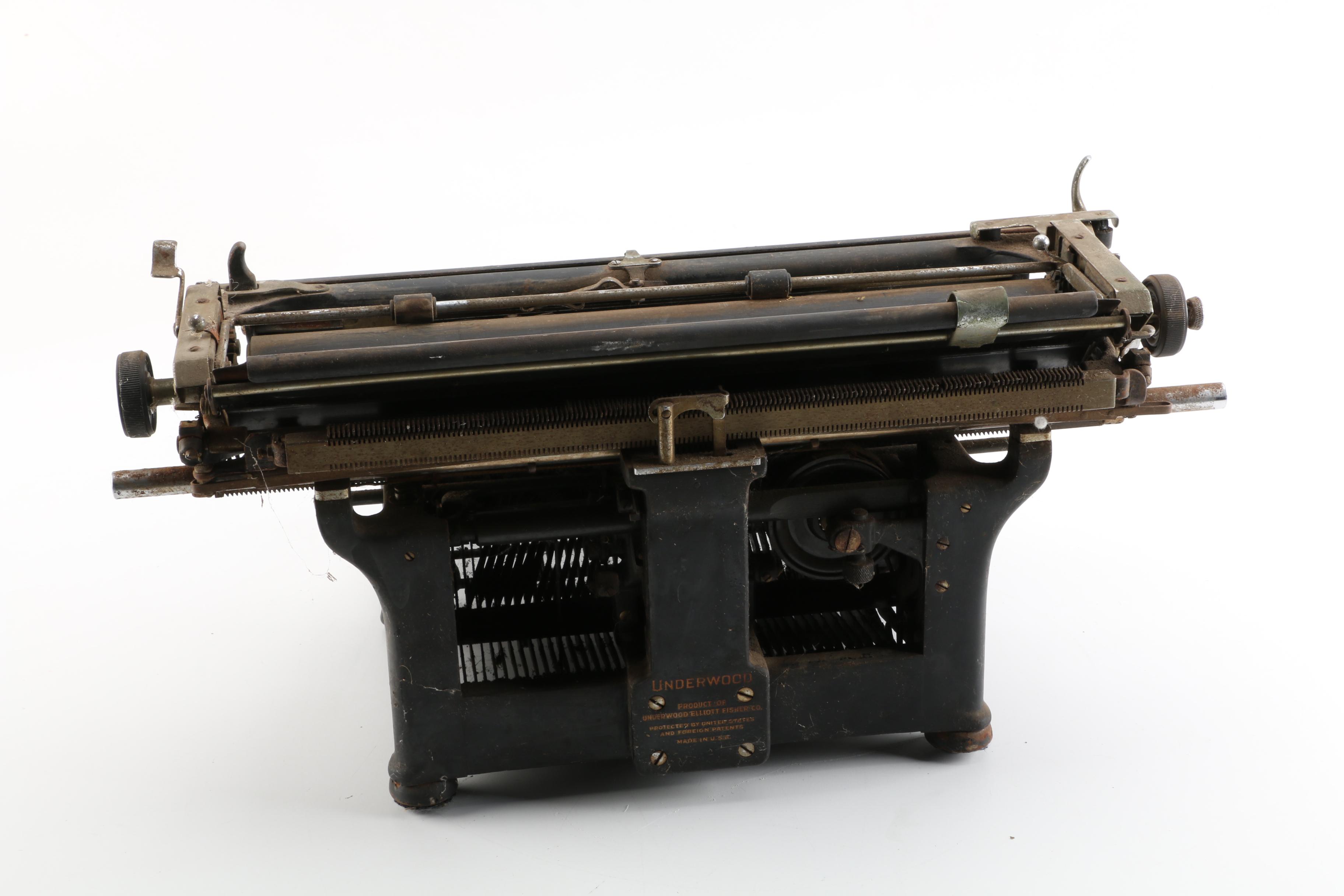 Vintage Underwood 14 Typewriter