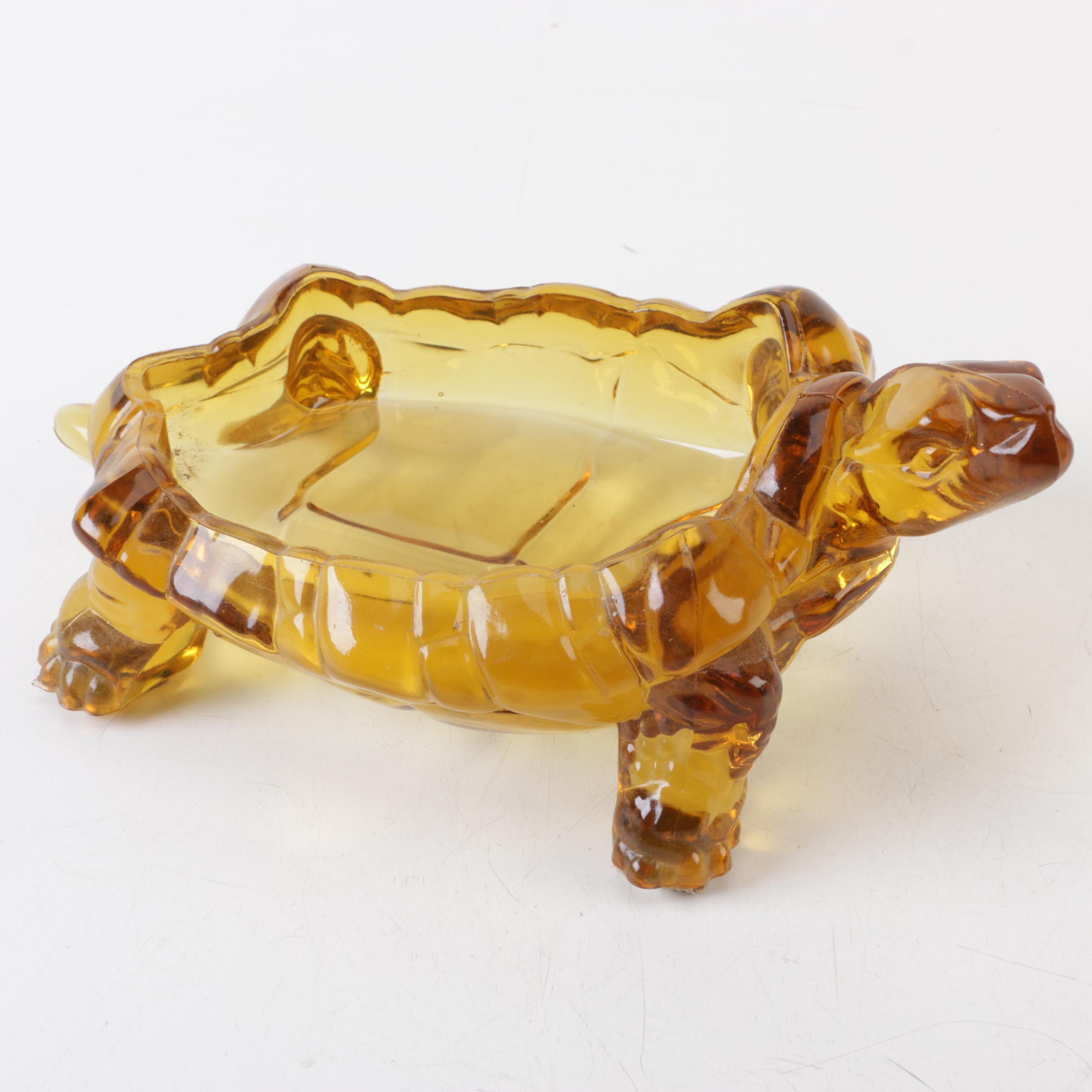 Vintage Indiana Glass Nursery Rhyme Plate and Other Serveware