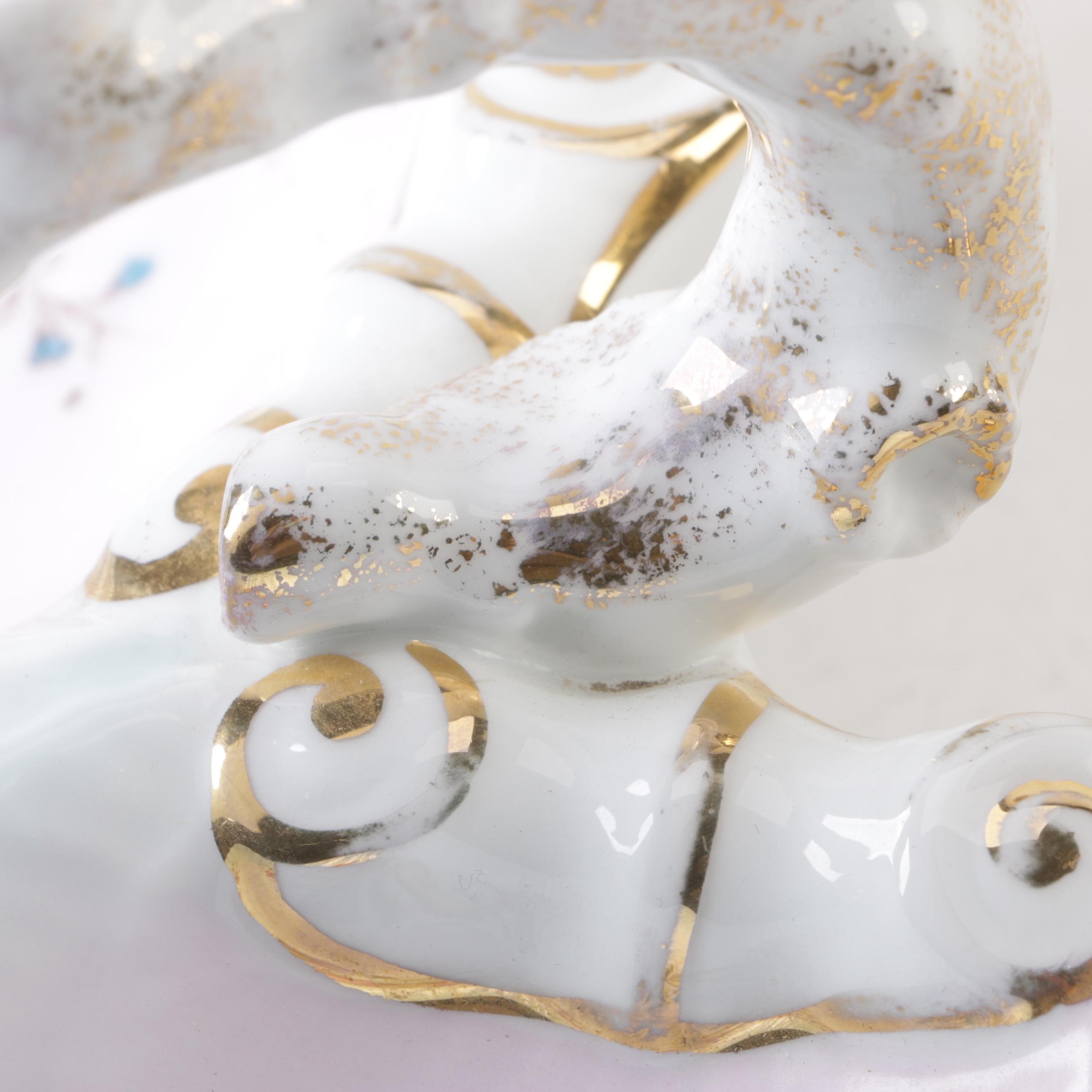 Vintage Carl Tielsch Porcelain Divided Lobster Dish