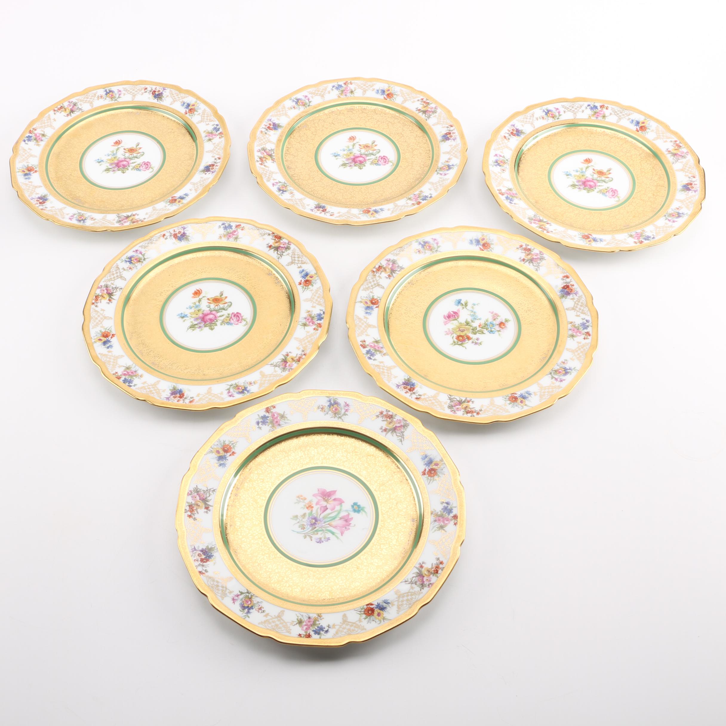 Vintage William Geurin & Co. Limoges Porcelain Plates