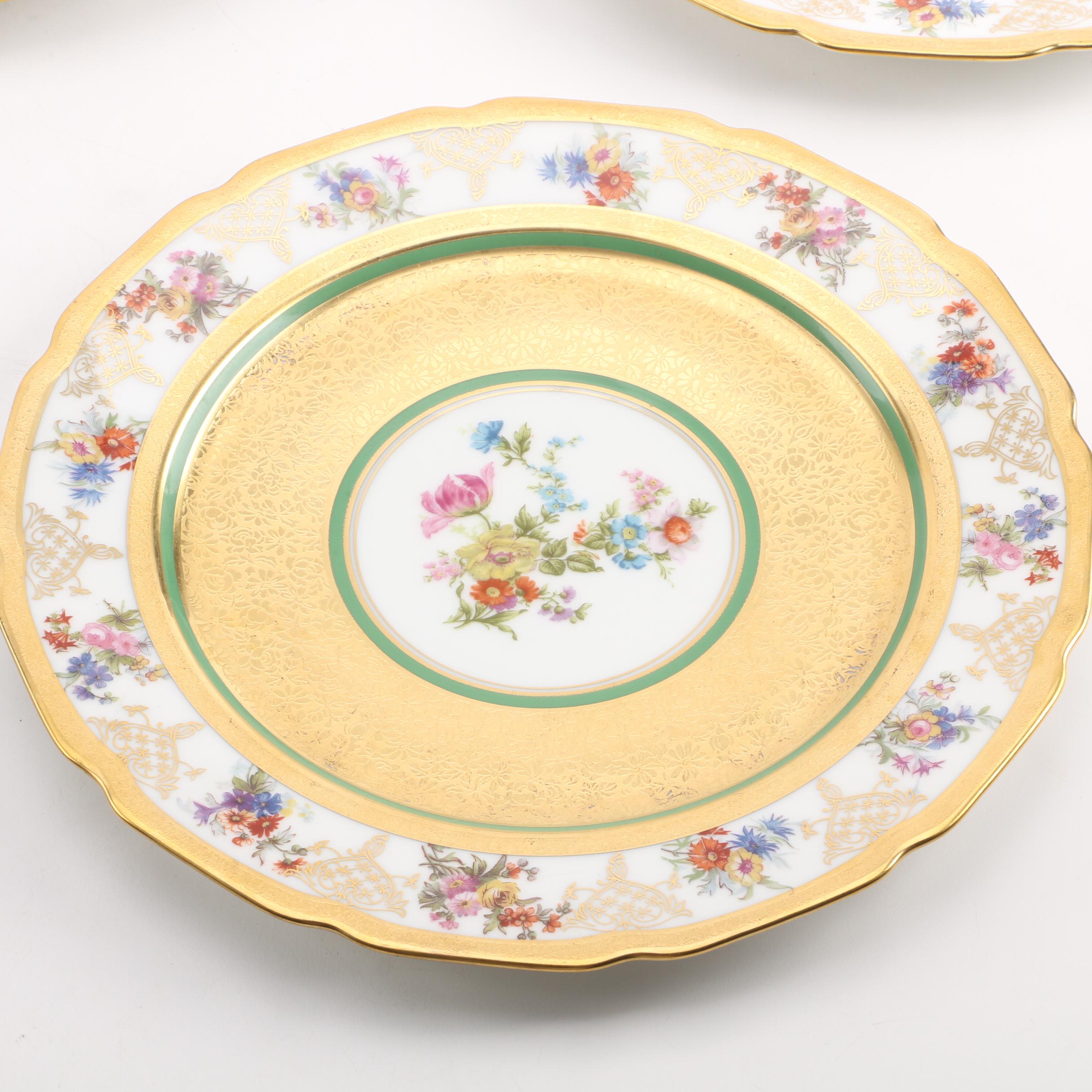 Vintage William Geurin & Co. Limoges Porcelain Plates