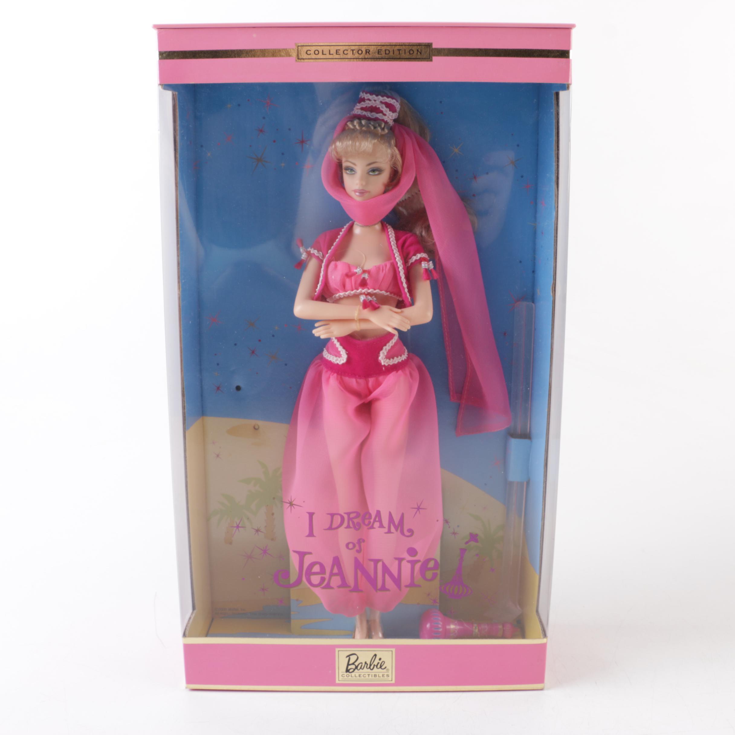 Mattel Collector Edition Barbie Dolls Featuring "I Dream of Jeannie"