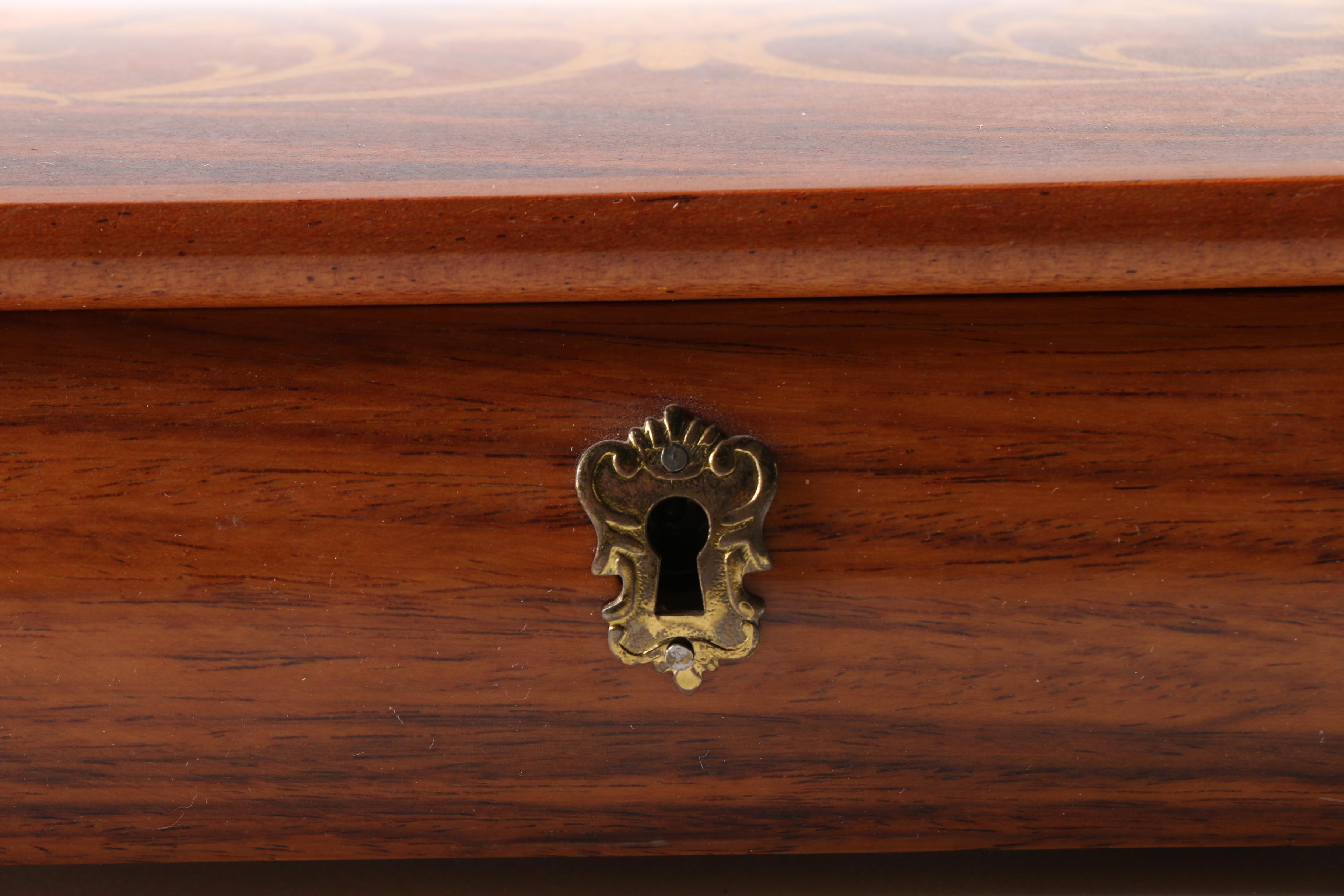 Reuge Italian Wood Inlay Musical Box