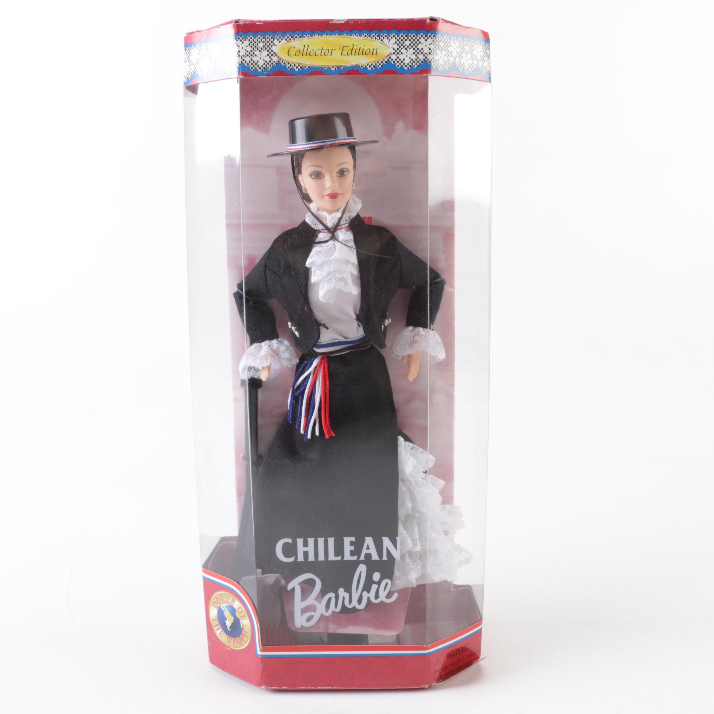 Mattel Collector Edition Barbie Dolls and 1962 Carrying Case