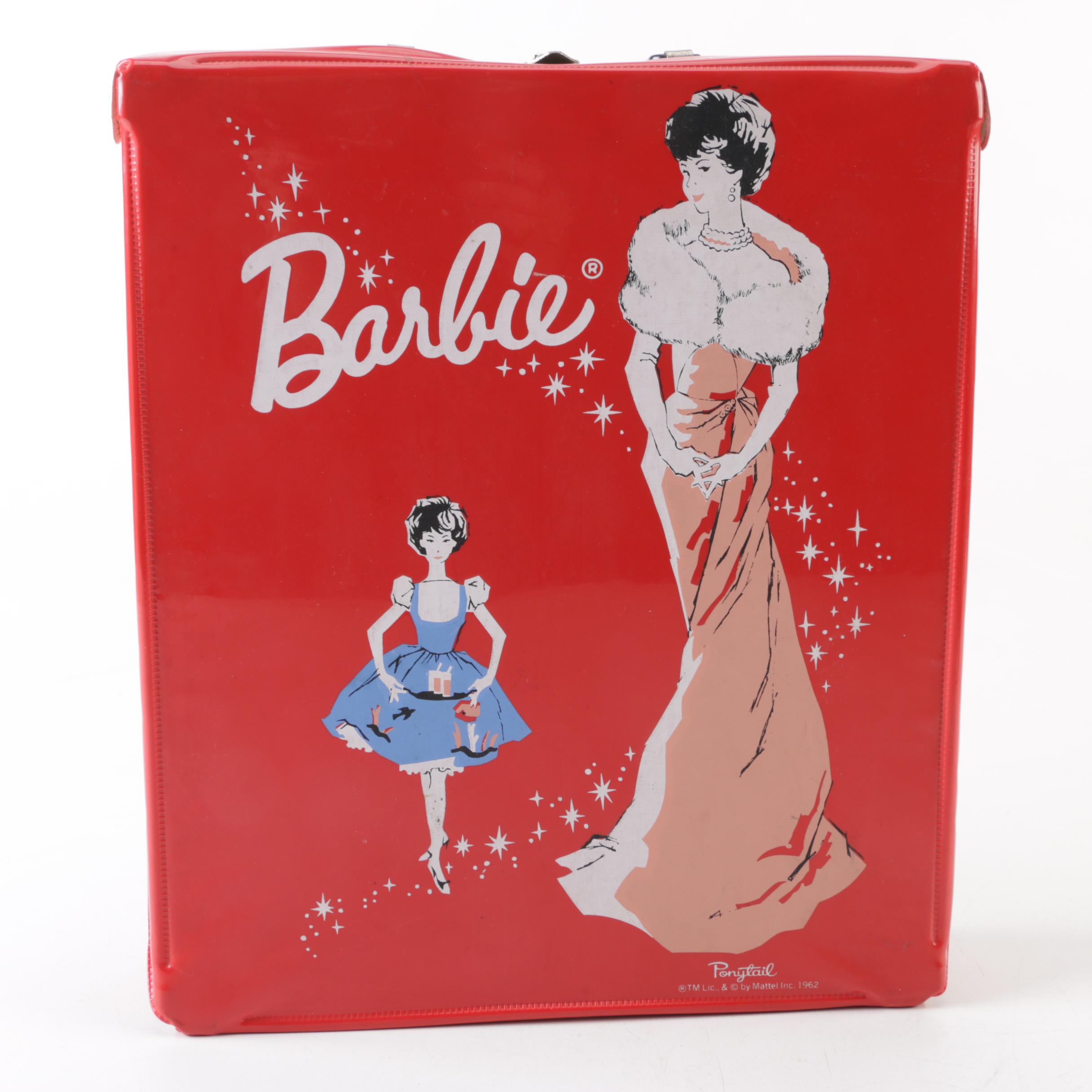 Mattel Collector Edition Barbie Dolls and 1962 Carrying Case