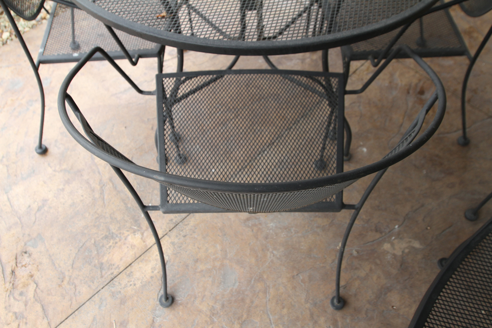 Metal Patio Table and Chairs