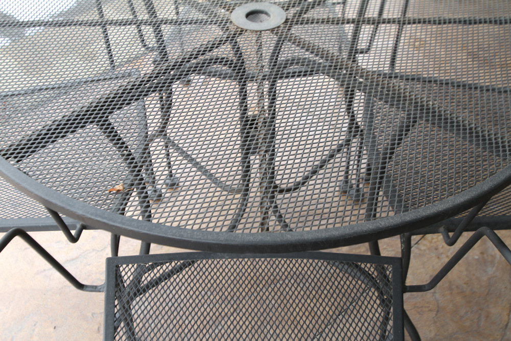 Metal Patio Table and Chairs