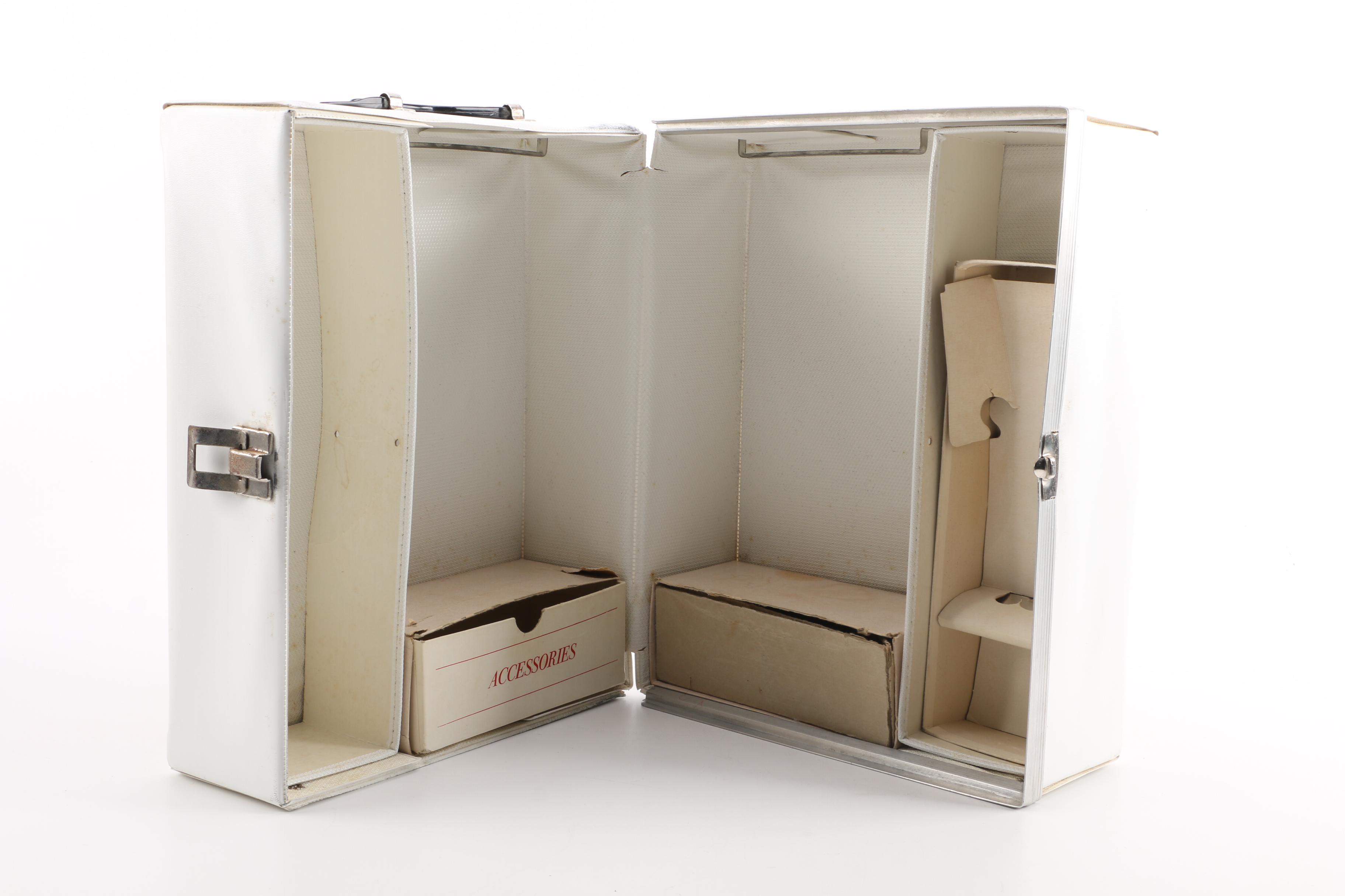 Mattel Special Edition Barbies and Vintage Carrying Case