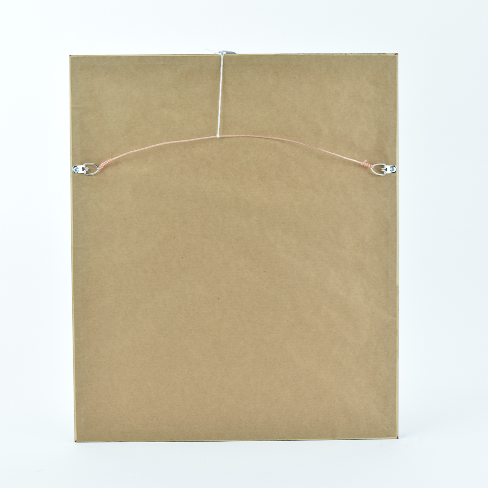 Vintage Old Taylor Bourbon Advertisement in Wooden Frame