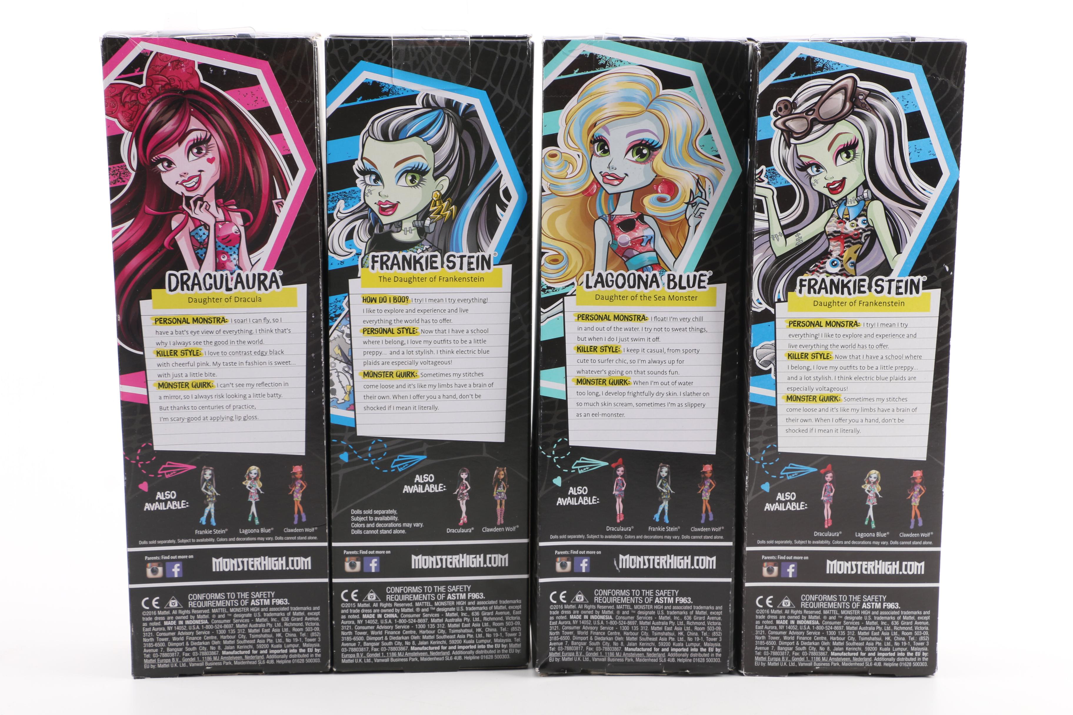 Mattel "Monster High" Fashion Dolls