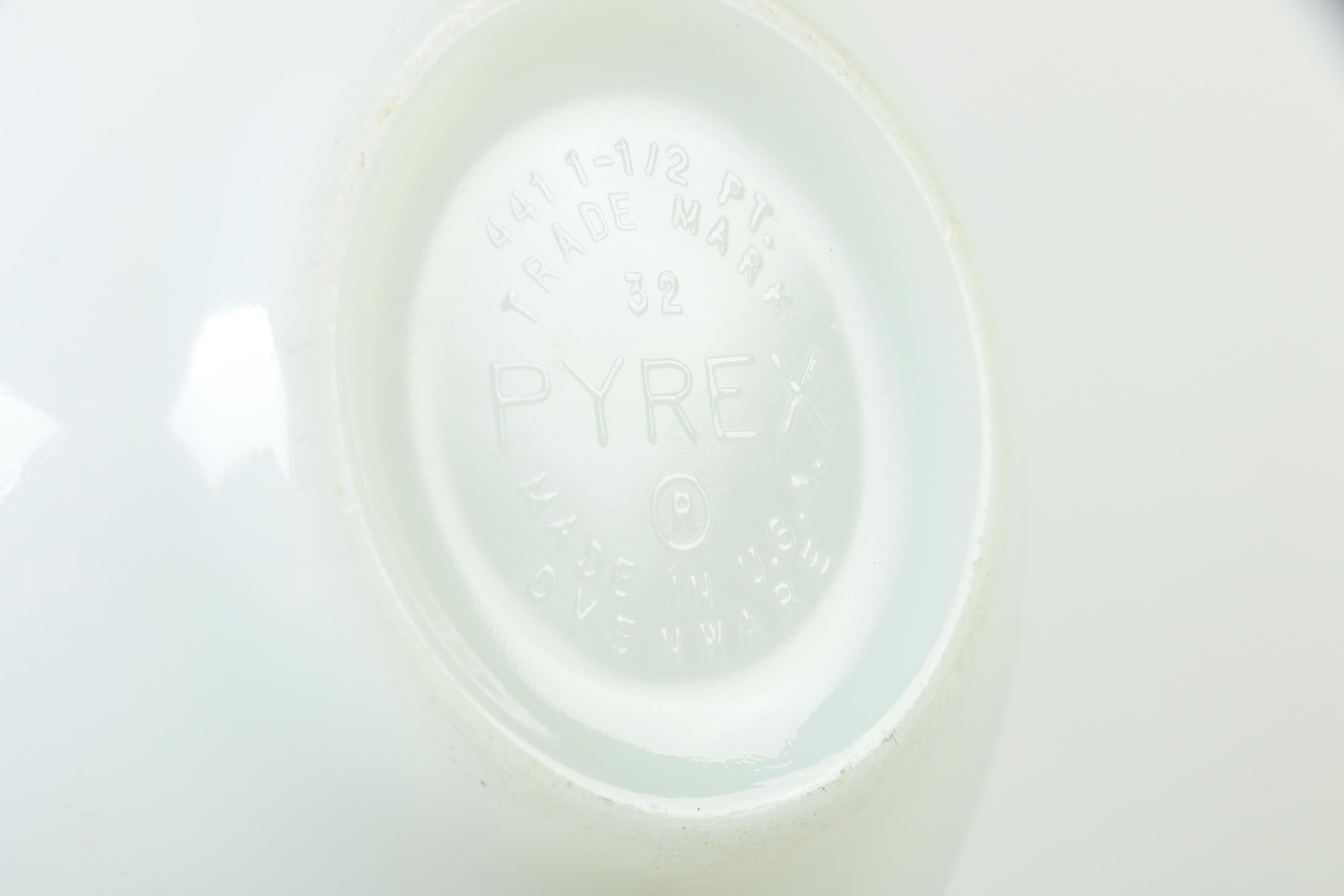 Vintage Pyrex "Early American" Bakeware and Mixing Bowls