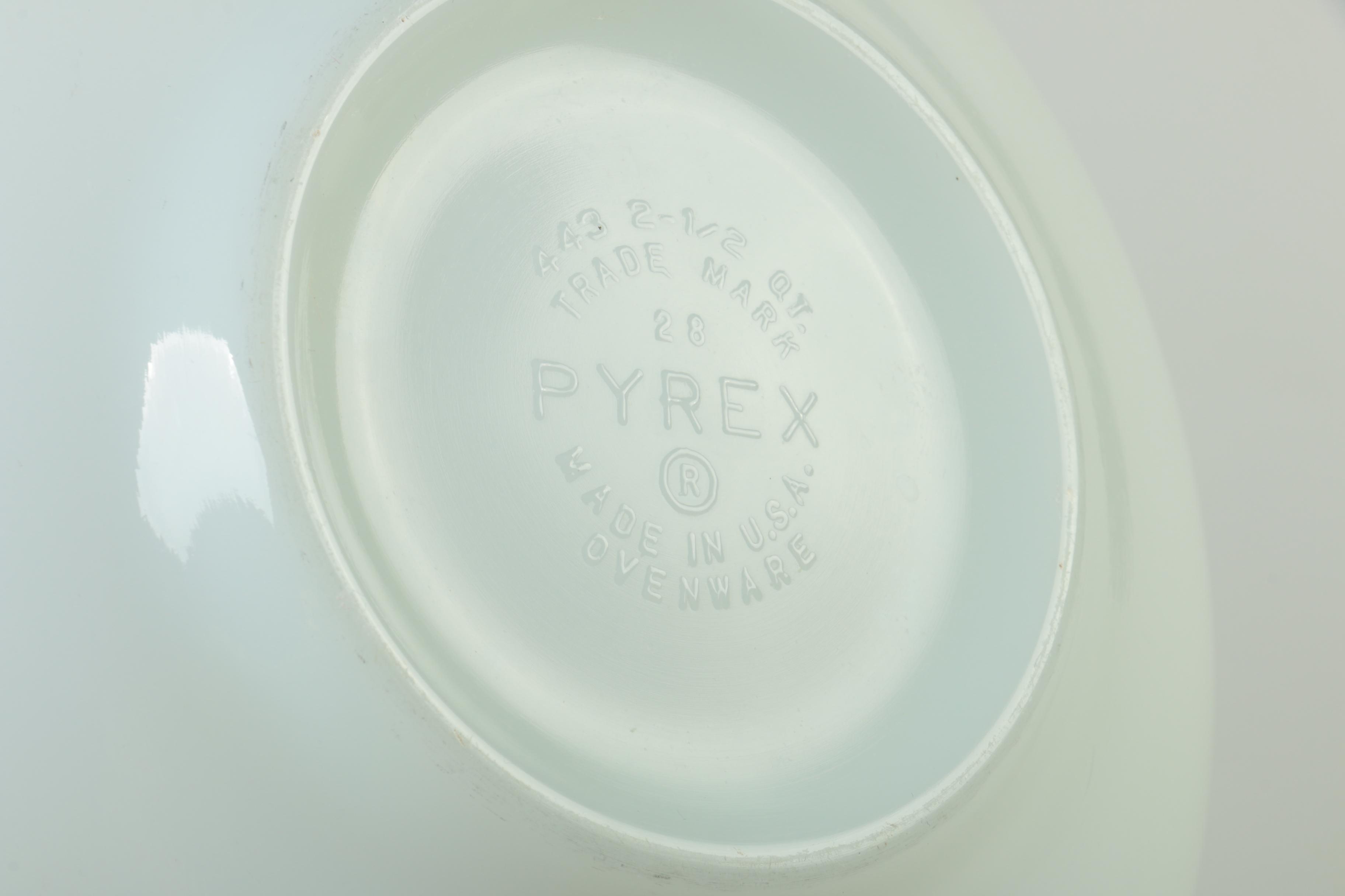 Vintage Pyrex "Town and Country" Casserole Dishes and Mixing Bowls 1963-67